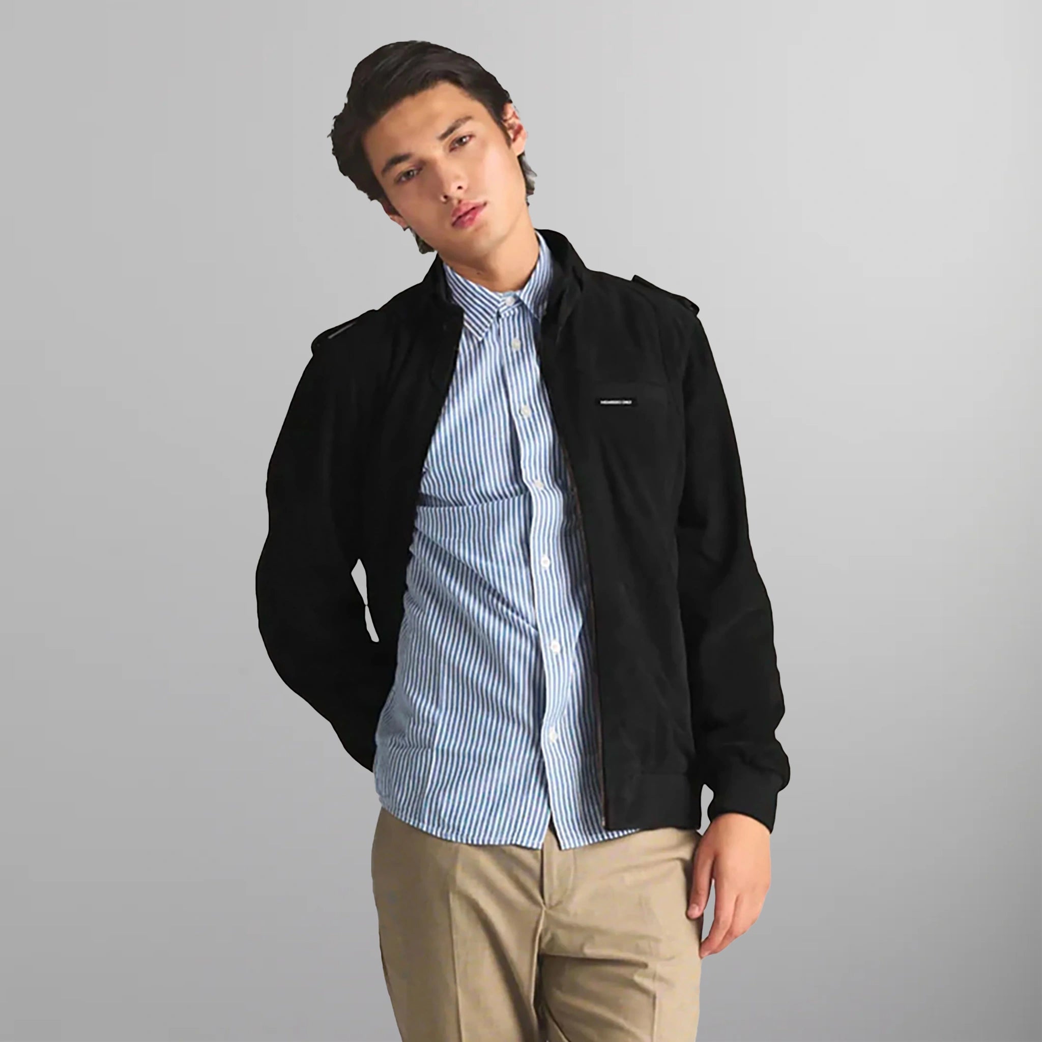 Men's Soft Suede Iconic Jacket Men's Iconic Jacket Members Only 