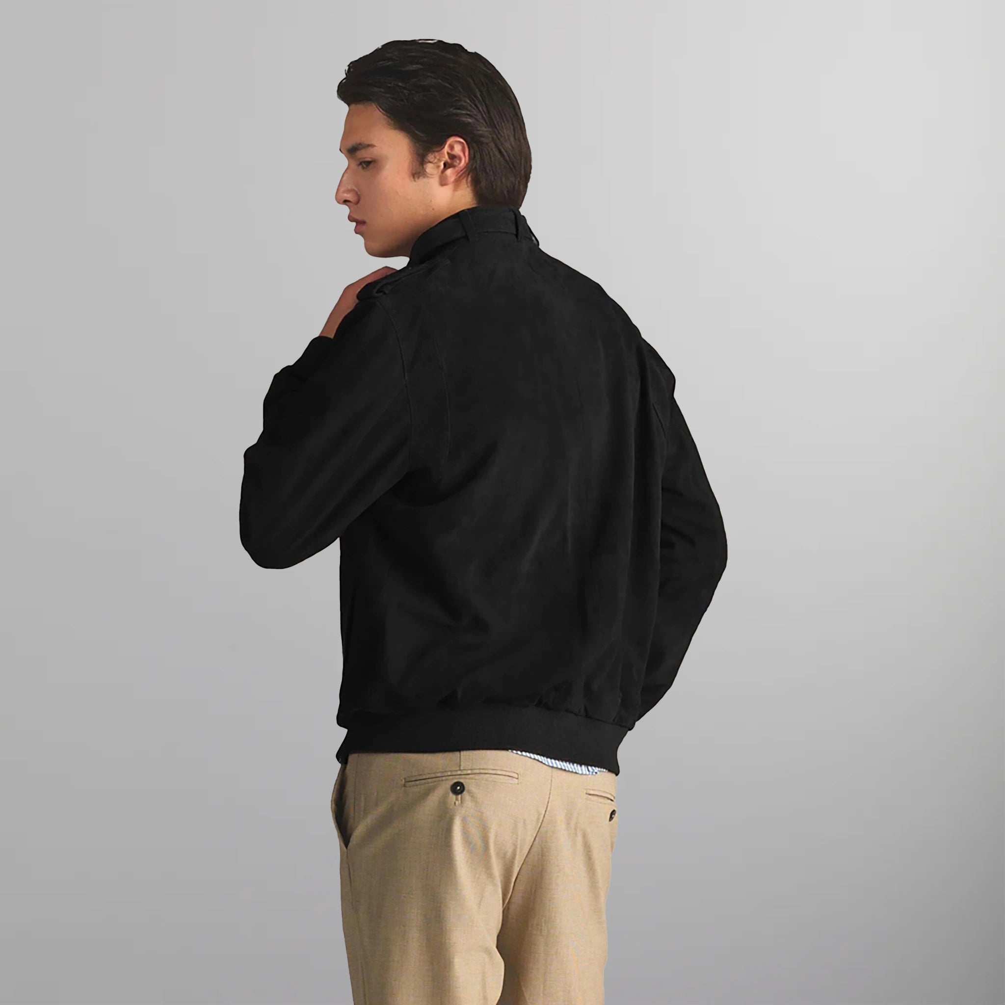 Men's Soft Suede Iconic Jacket Men's Iconic Jacket Members Only 