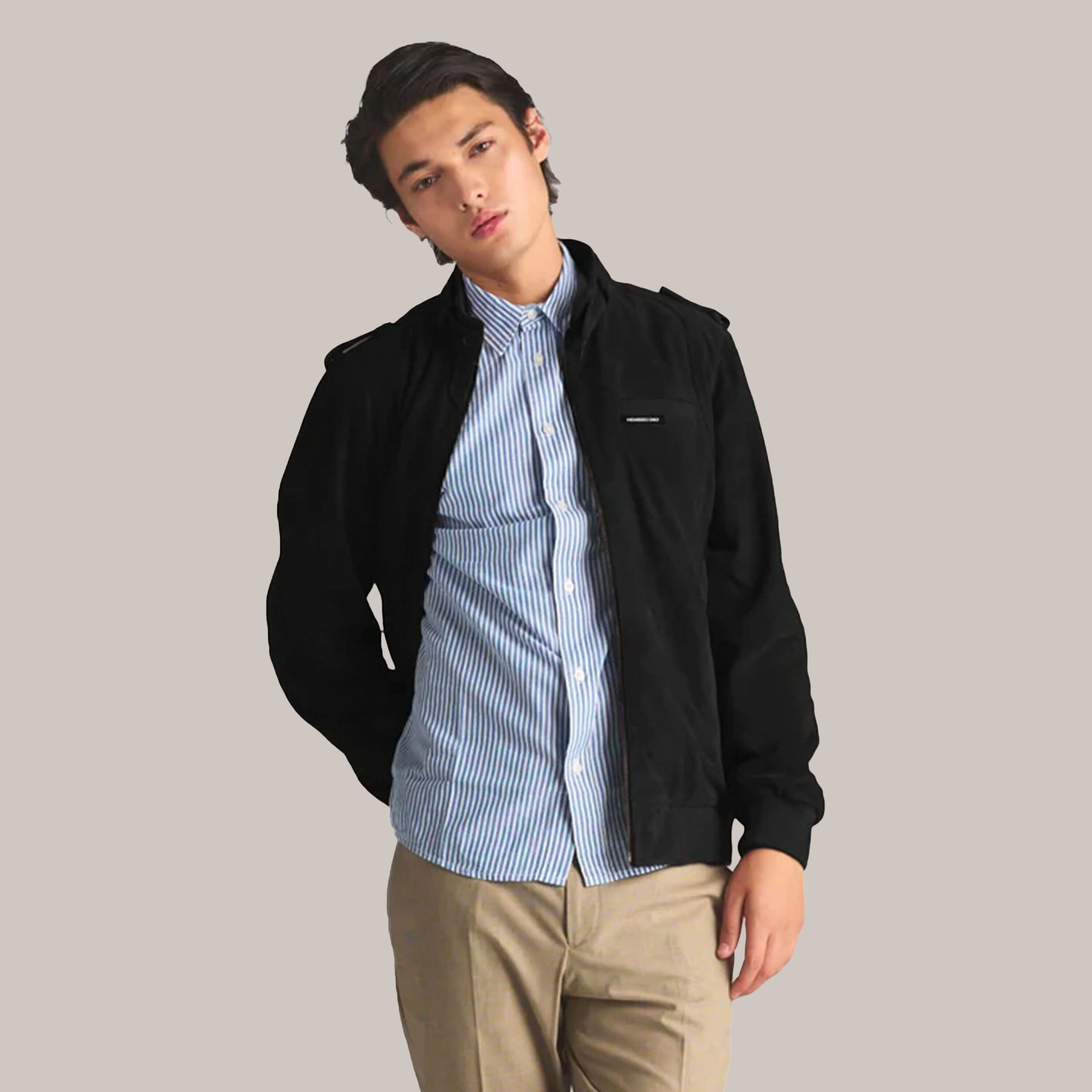 Men's Soft Suede Leather Jacket – Members Only®