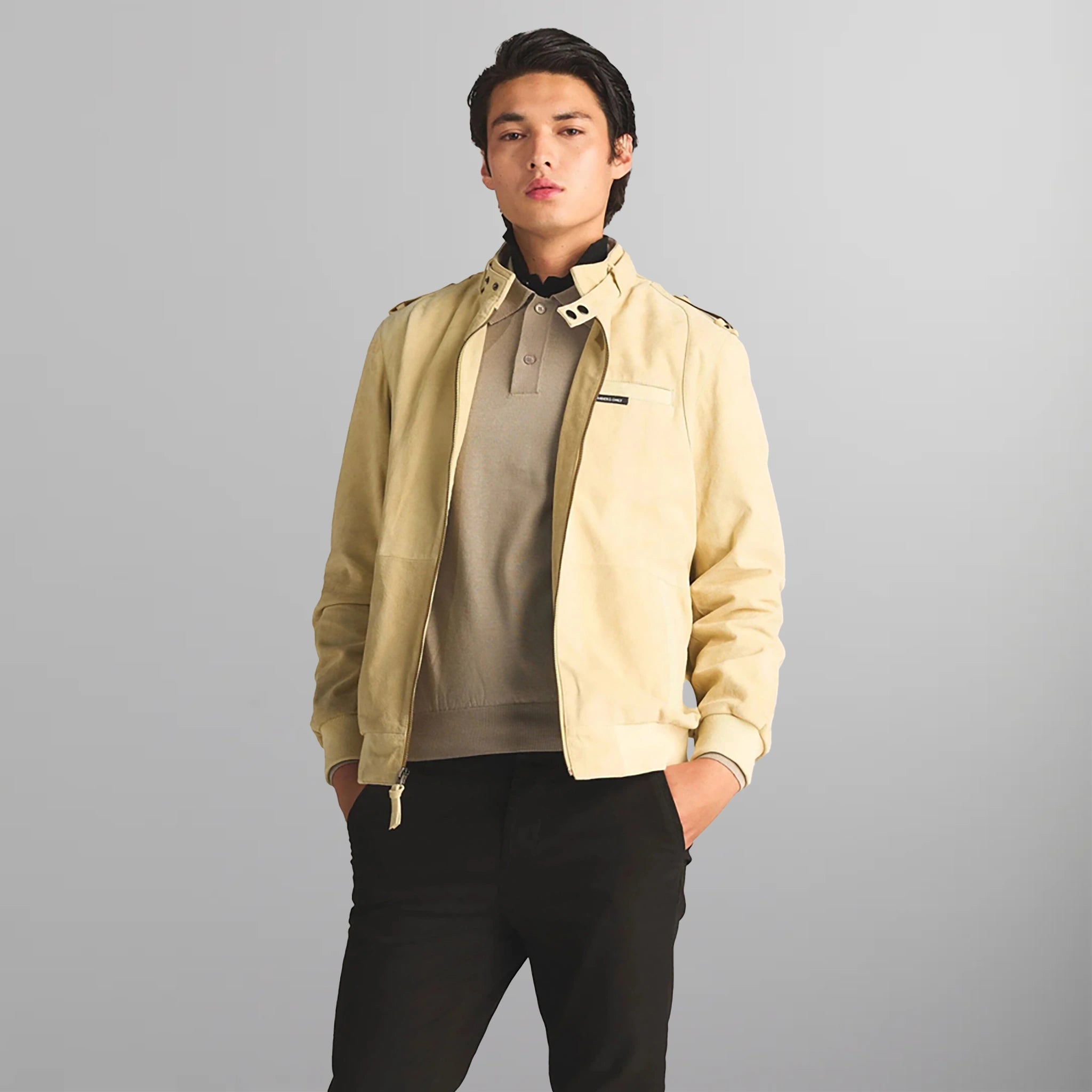 Men's Soft Suede Iconic Jacket Men's Iconic Jacket Members Only 