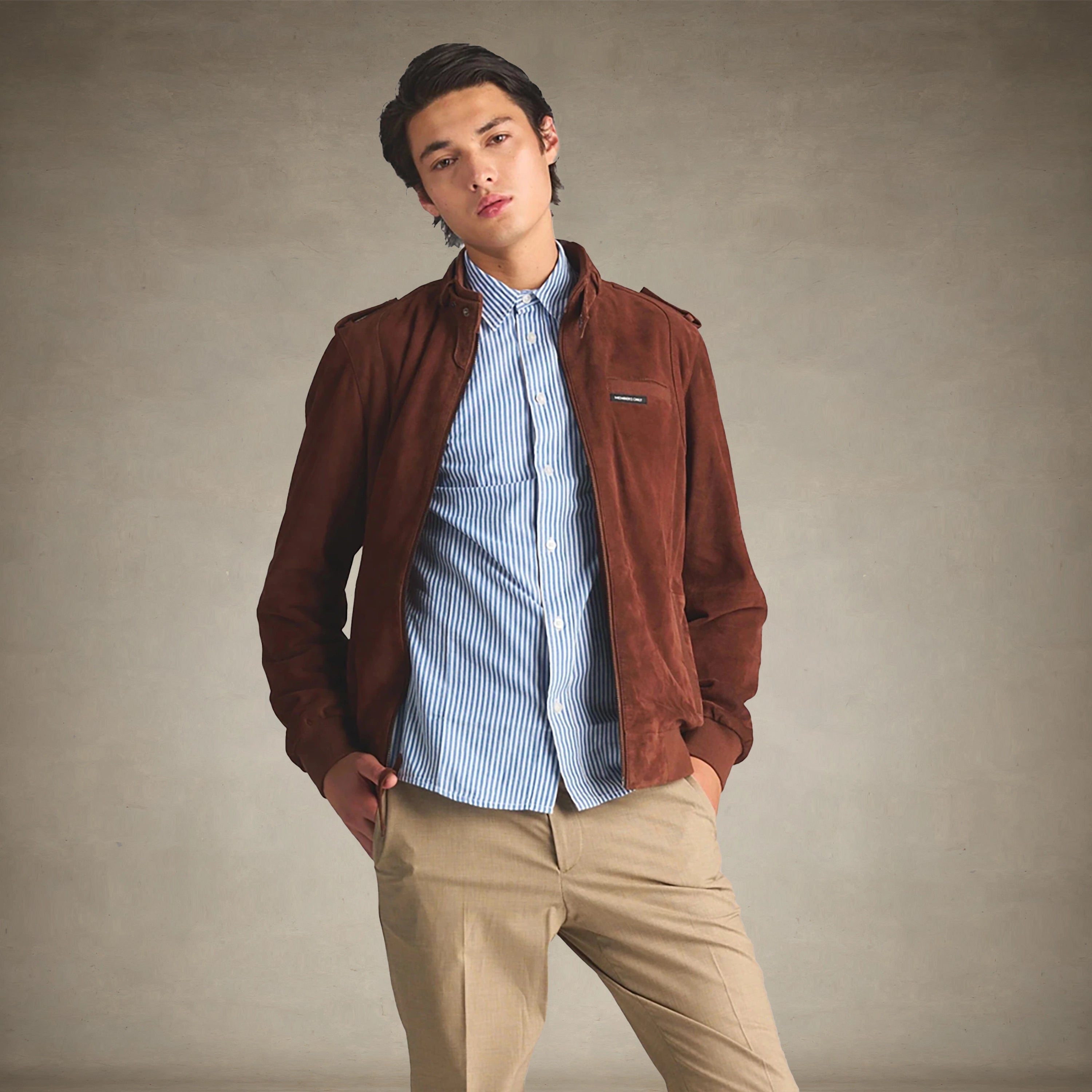 Men's Soft Suede Iconic Jacket Men's Iconic Jacket Members Only® 