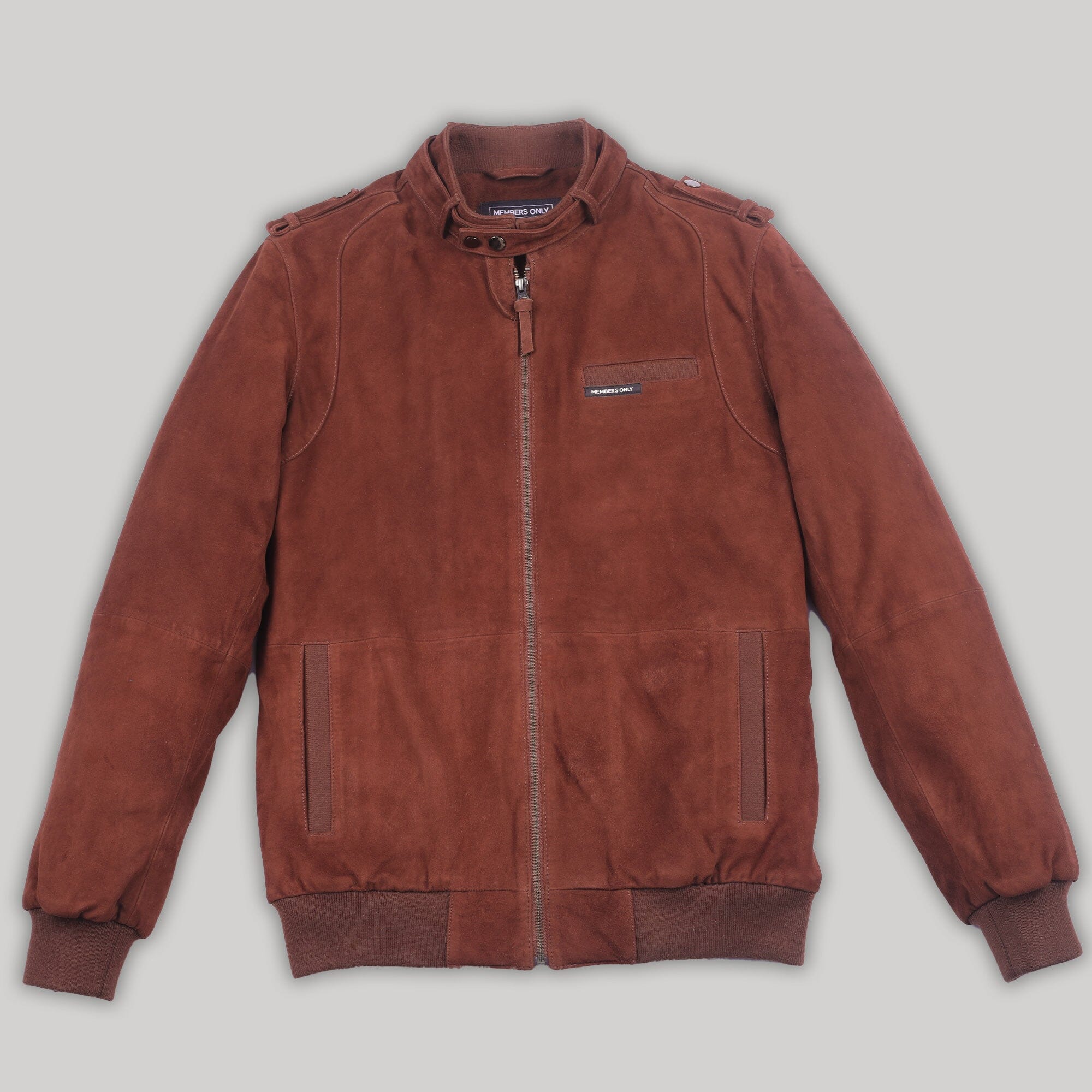 Biker Nick Jonas Suede Jacket - | Celebrities leather jacket, Brown leather  jacket men, Leather jacket