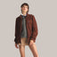 Women's Soft Suede Iconic Oversized Jacket Women's Iconic Jacket Members Only 
