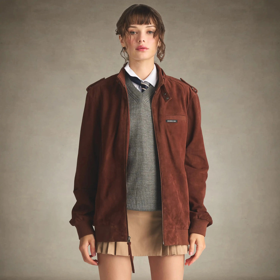 Women's Leather & Suede Jackets | Members Only Women's