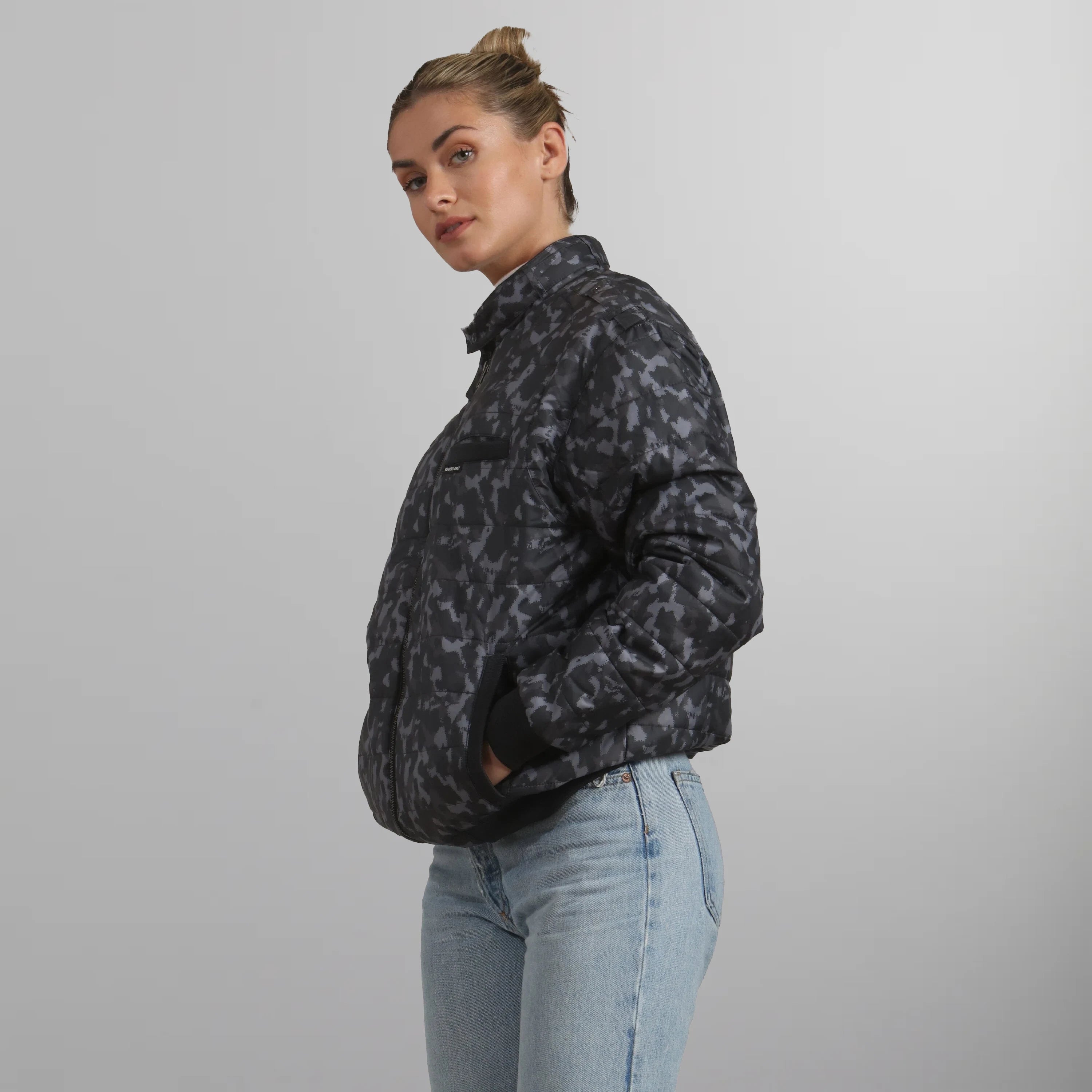 Women's SoHo Oversized Quilted Jacket Women's Iconic Jacket Members Only 