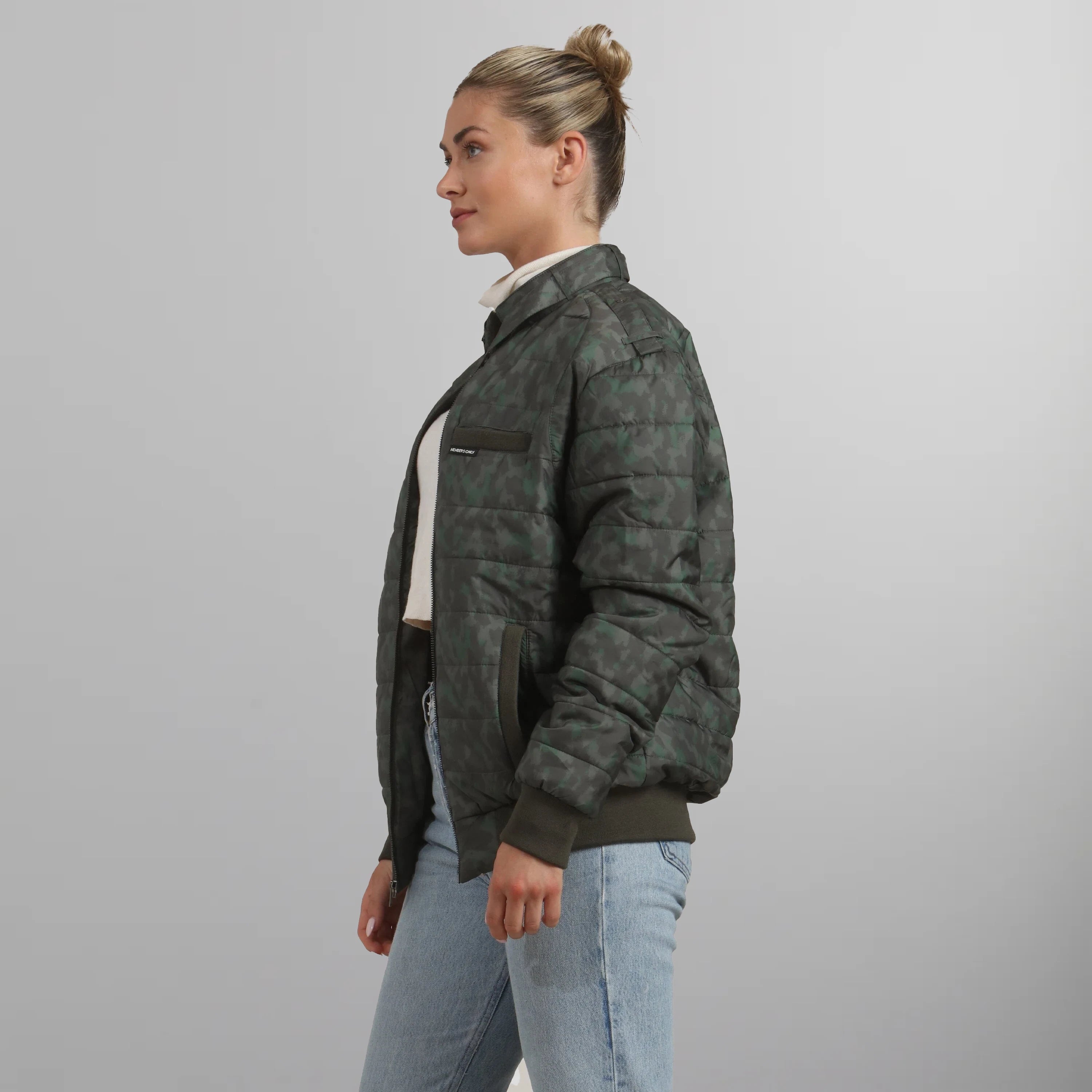 Women's SoHo Oversized Quilted Jacket Women's Iconic Jacket Members Only 