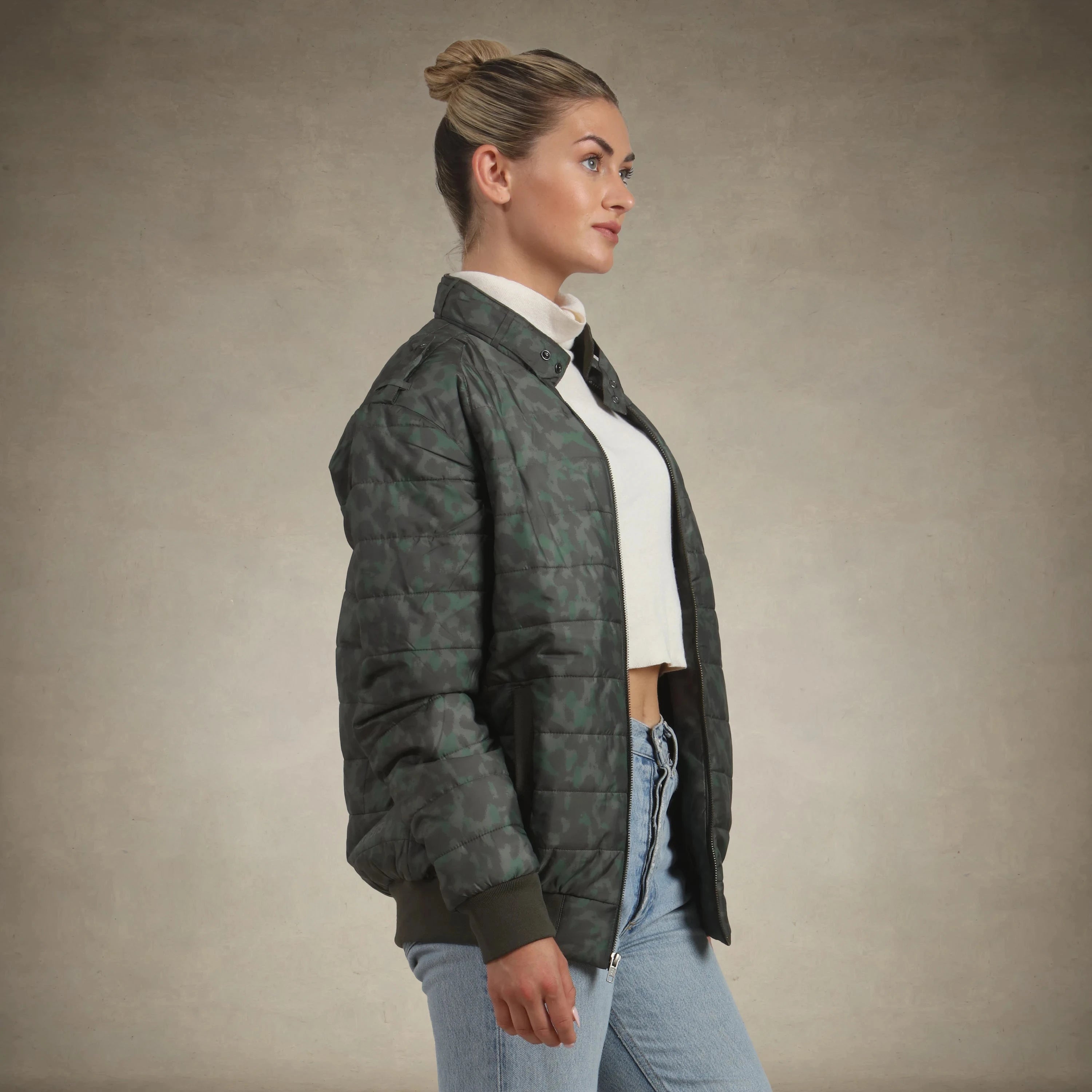 Women's SoHo Oversized Quilted Jacket Women's Iconic Jacket Members Only® 