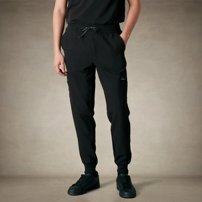 London Jogger Scrub Pants Mens Scrub Pants Members Only® Black Small Regular