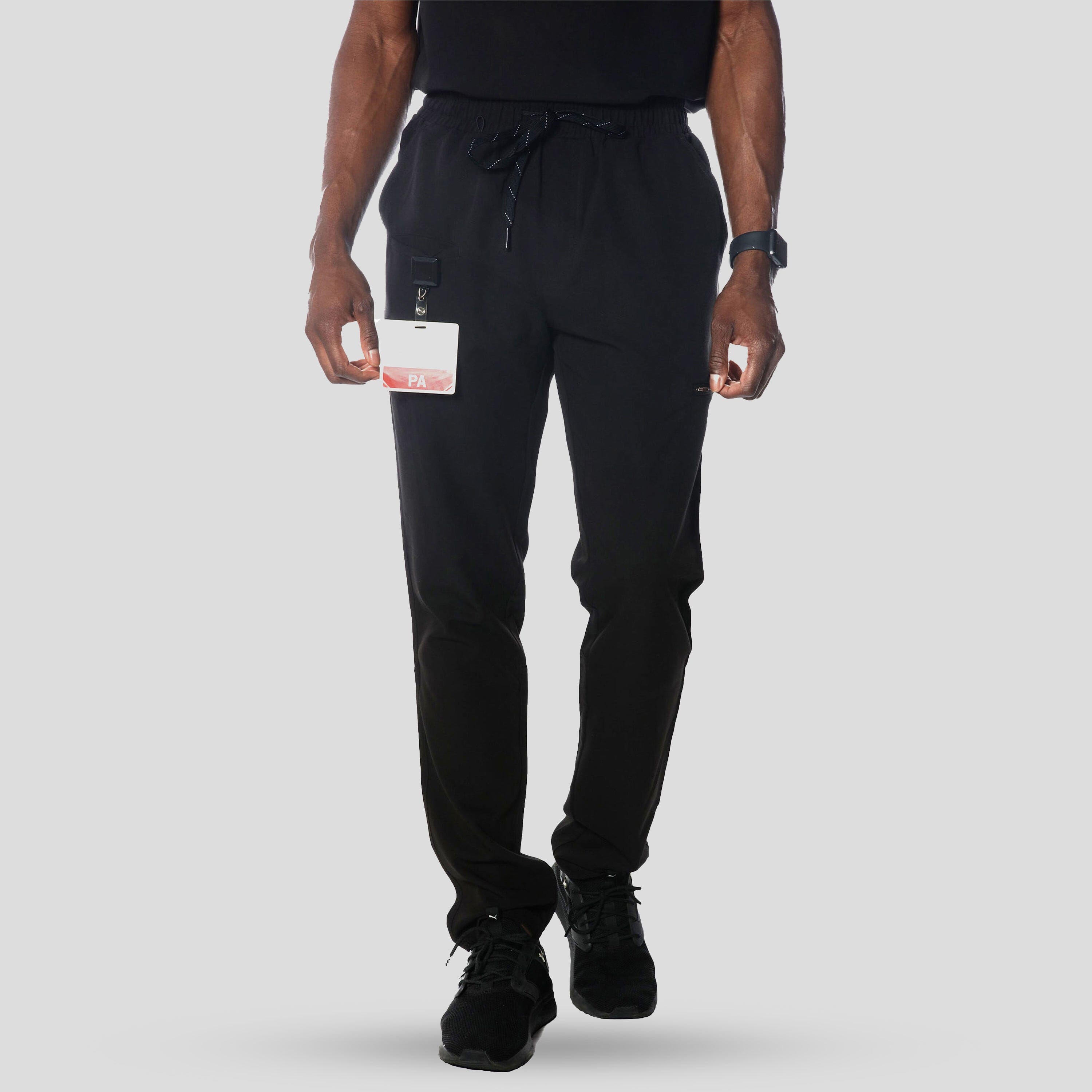Black Scrub Pants No known flaws, the pants are a - Depop