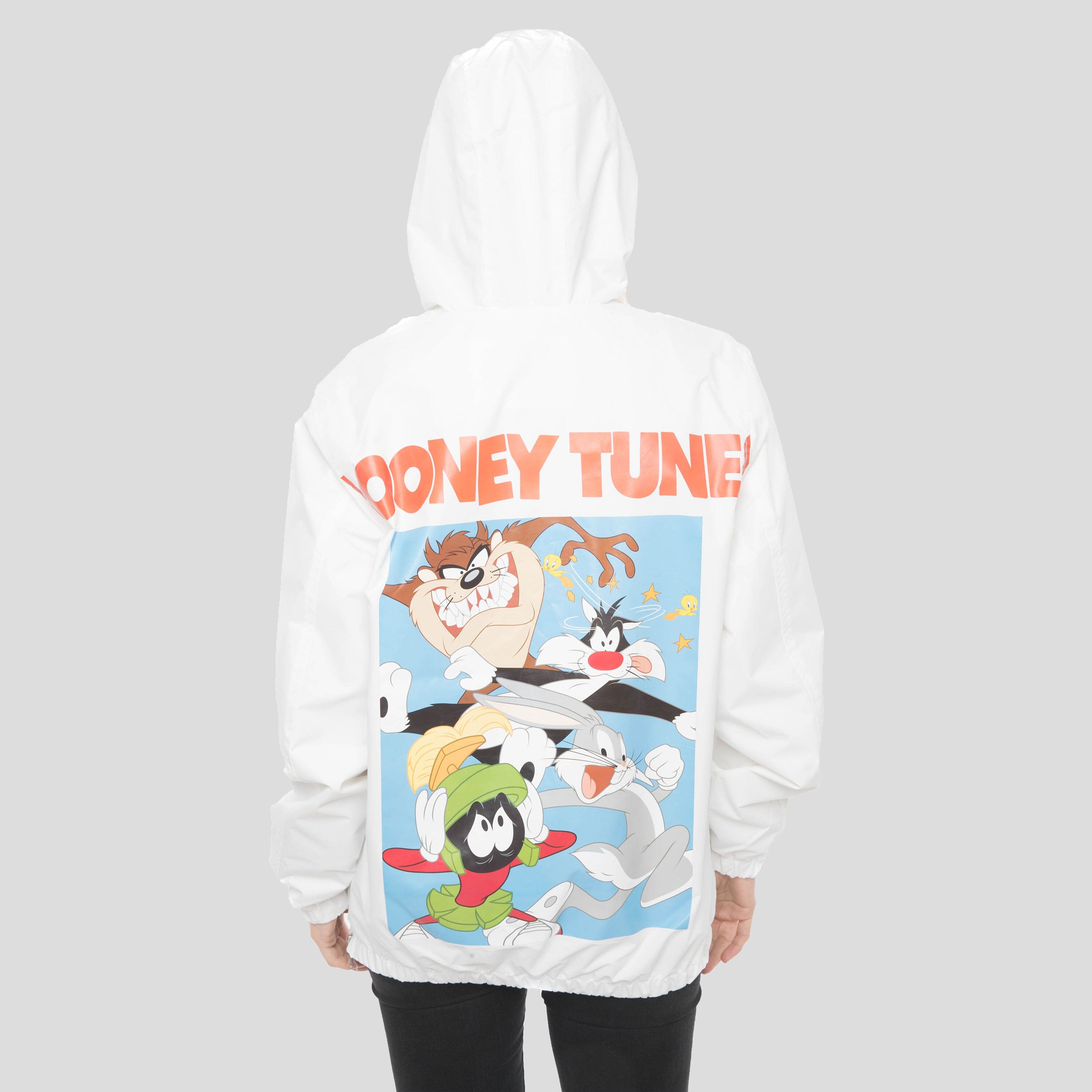 Women's Looney Tunes Collab Popover Oversized Jacket - FINAL SALE Womens Jacket Members Only 