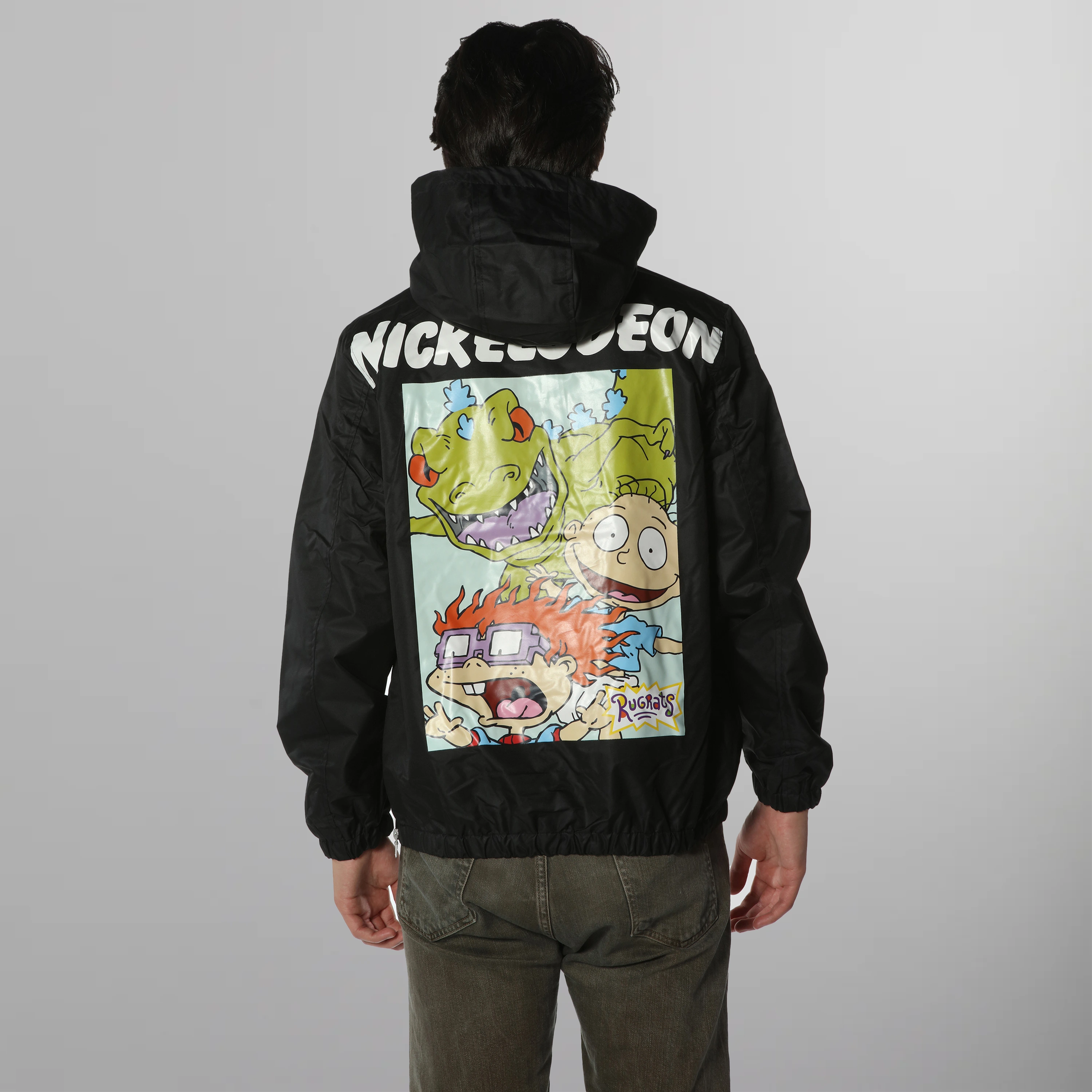 Men's Nickelodeon Collab Popover Jacket - FINAL SALE jacket Members Only 