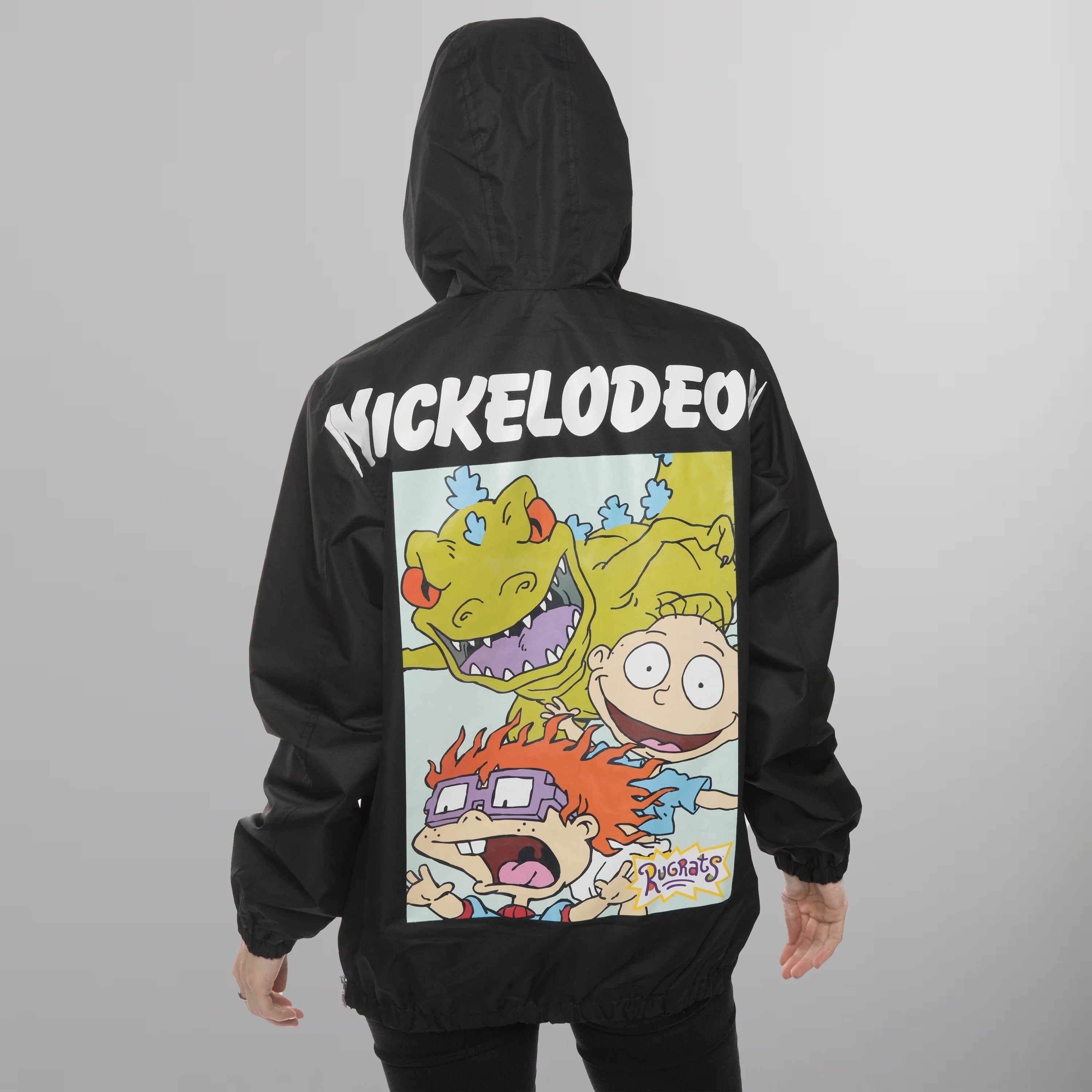 Women's Nickelodeon Collab Popover Oversized Jacket - FINAL SALE Womens Jacket Members Only 