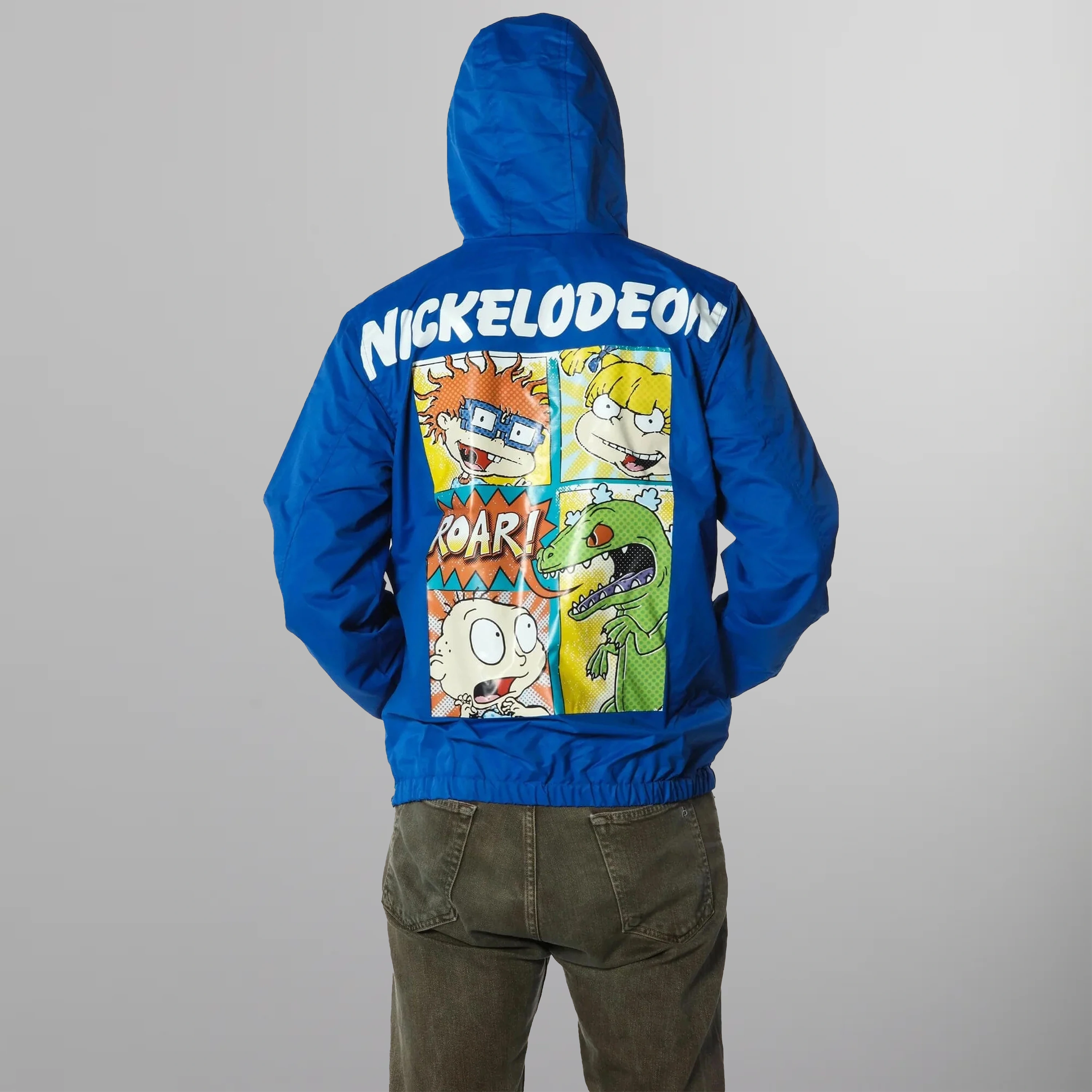 Men's Nickelodeon Collab Popover Jacket - FINAL SALE jacket Members Only 