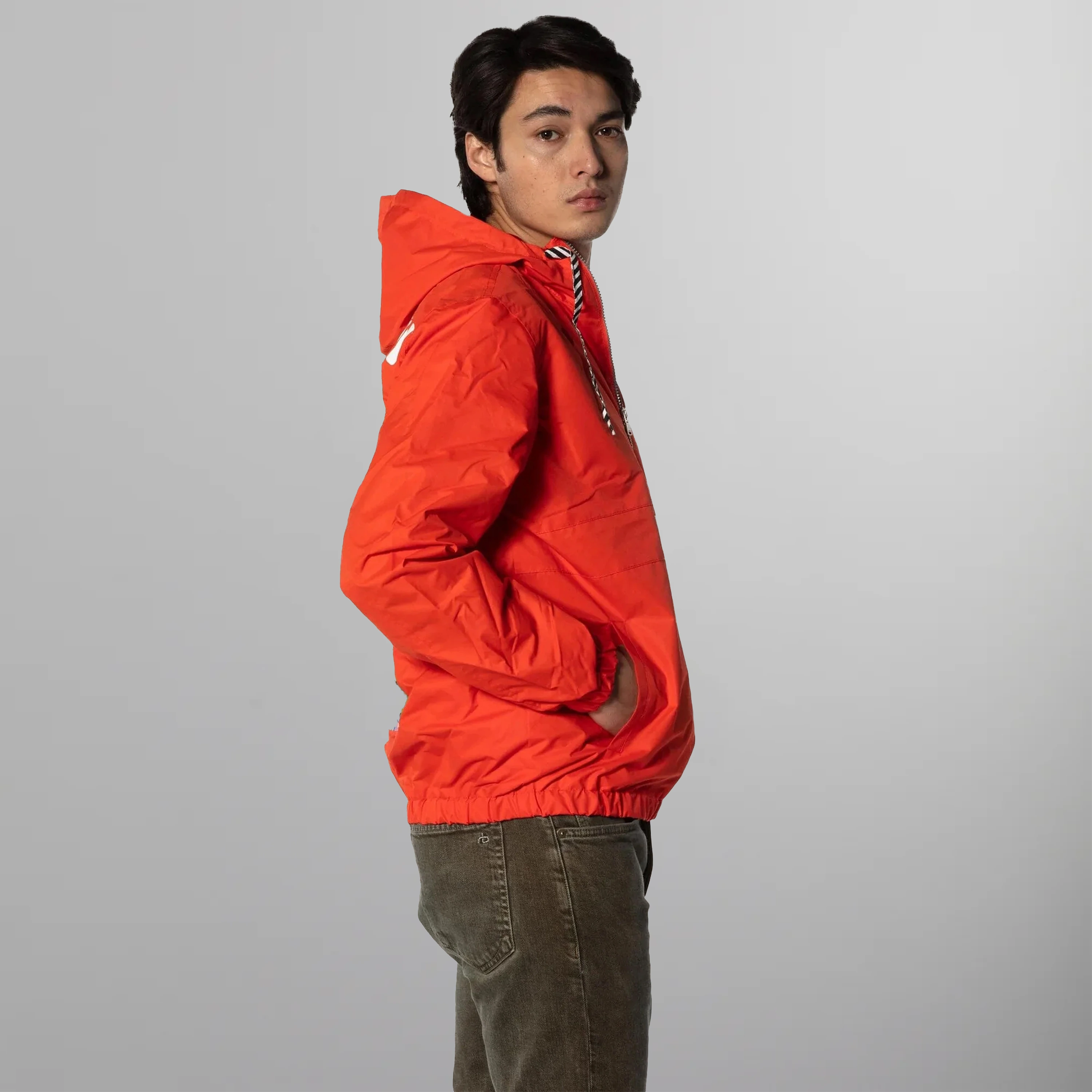 Men's Nickelodeon Collab Popover Jacket - FINAL SALE jacket Members Only 