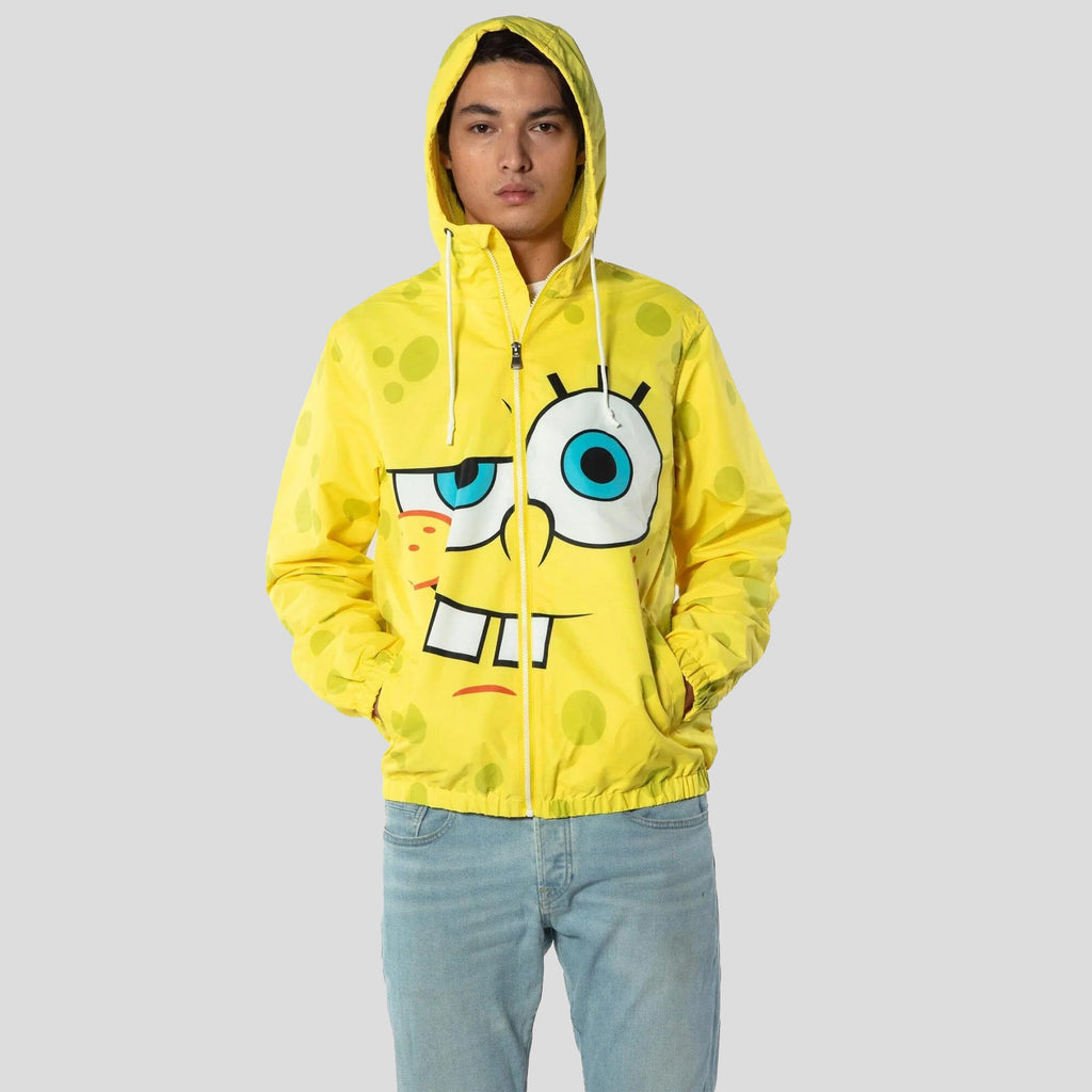 Men's Spongebob Windbreaker Jacket -FINAL SALE – Members Only®