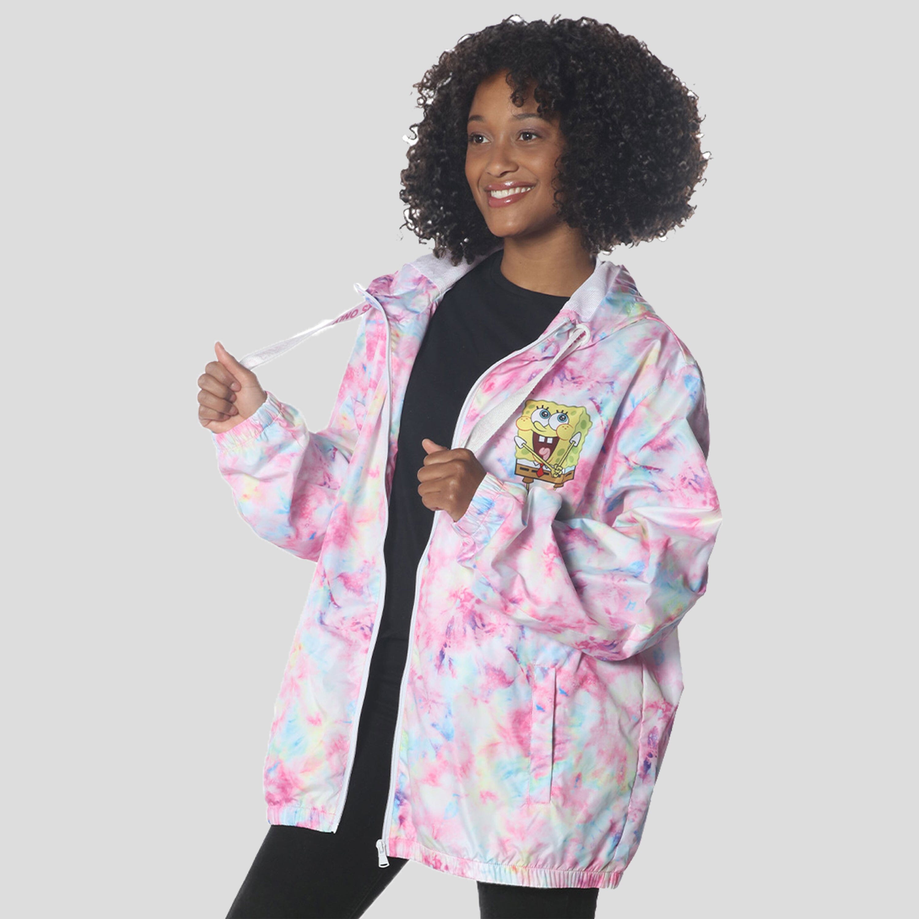 Women's SpongeBob Full Zip Jacket - FINAL SALE Womens Jacket Members Only 