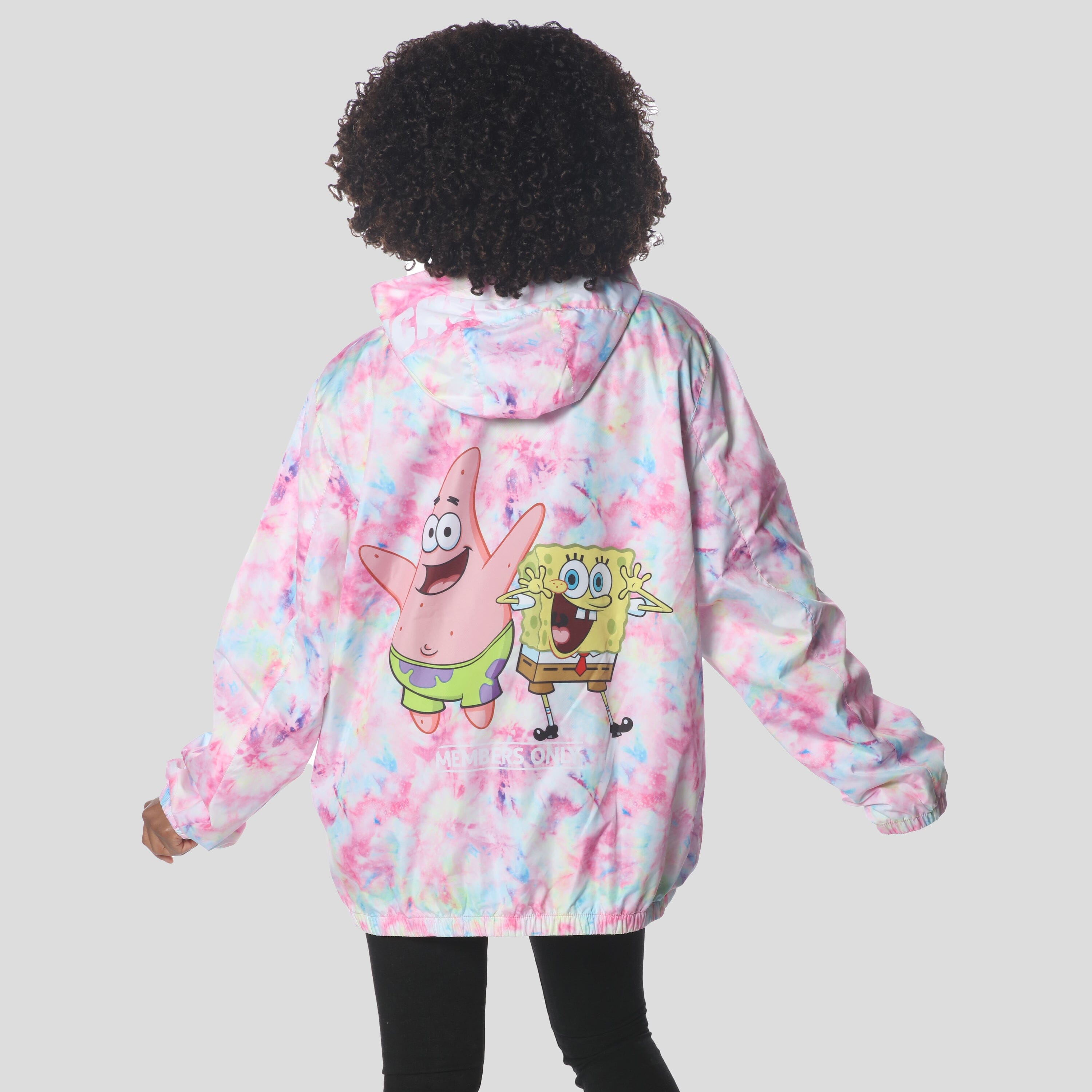 Women's SpongeBob Full Zip Jacket - FINAL SALE Womens Jacket Members Only 