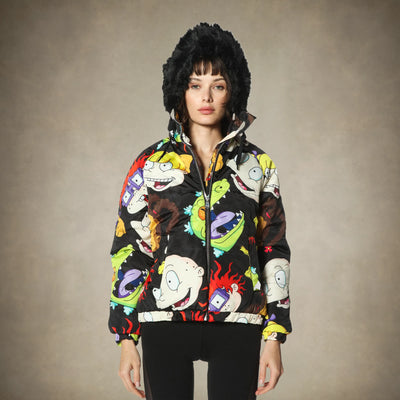 Women's Nickelodeon Snorkel Bomber Jacket - FINAL SALE