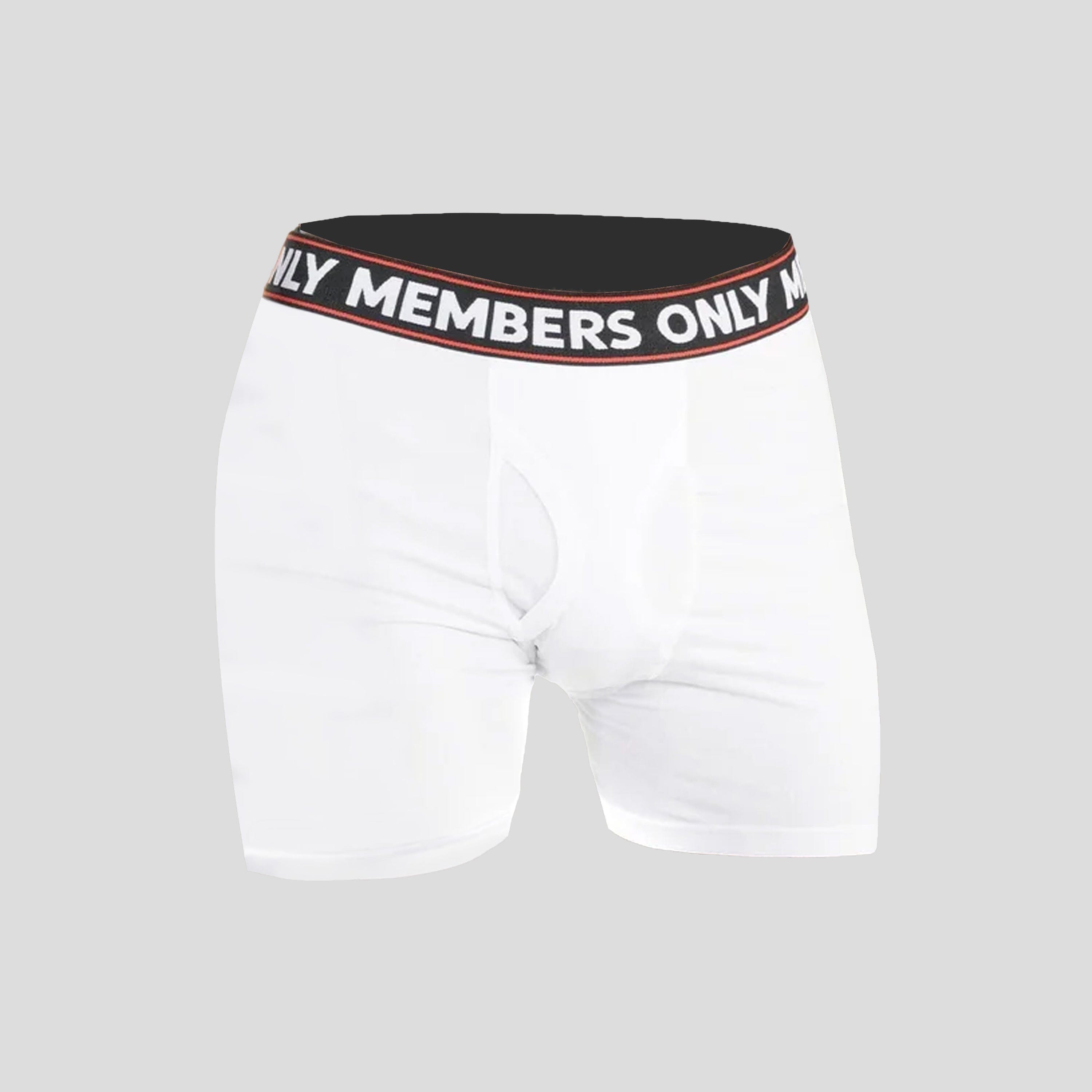 Men’s 3PK Poly Spandex Athletic Boxer Brief Briefs Members Only 