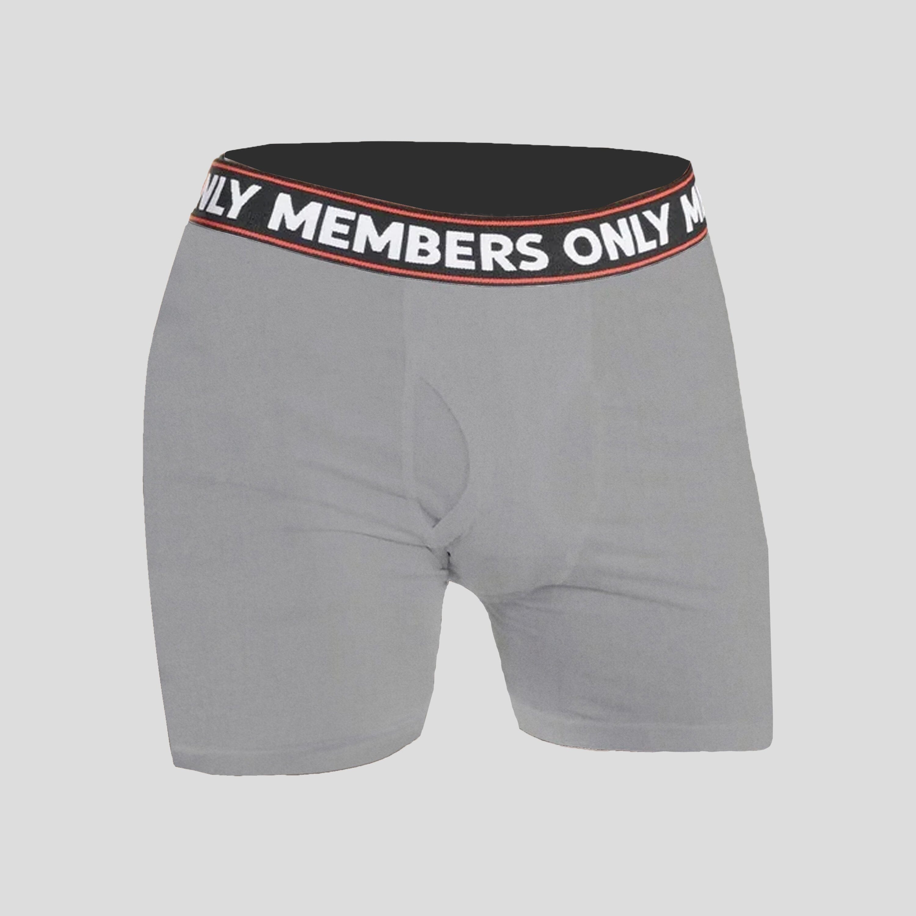 Men’s 3PK Poly Spandex Athletic Boxer Brief Briefs Members Only 