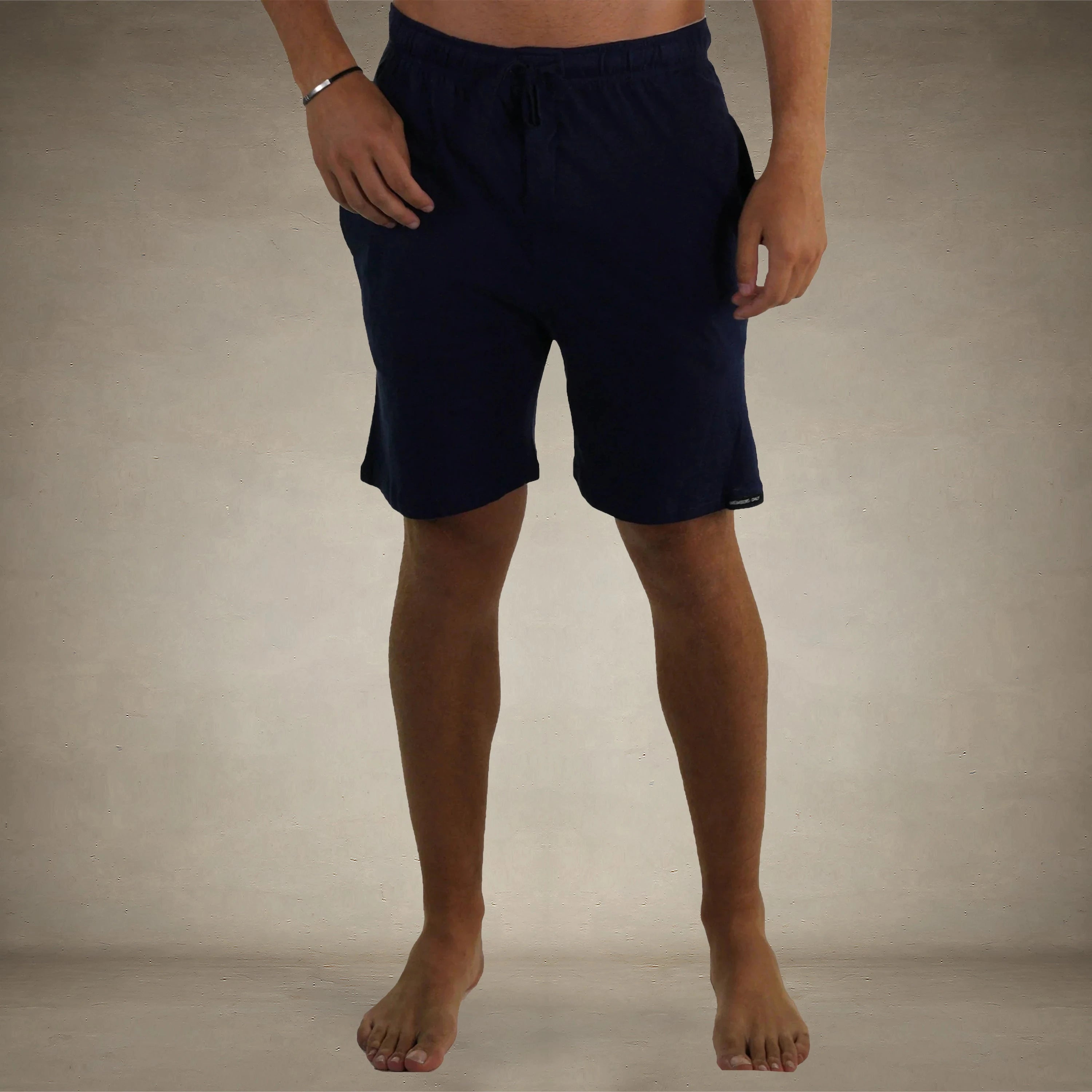 Men's Jersey Sleep Shorts - Navy - FINAL SALE Men's Sleep Pant Members Only