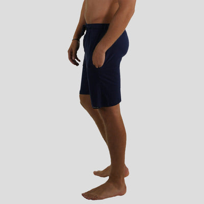 Men's Jersey Sleep Shorts - Navy Men's Sleep Pant Members Only 