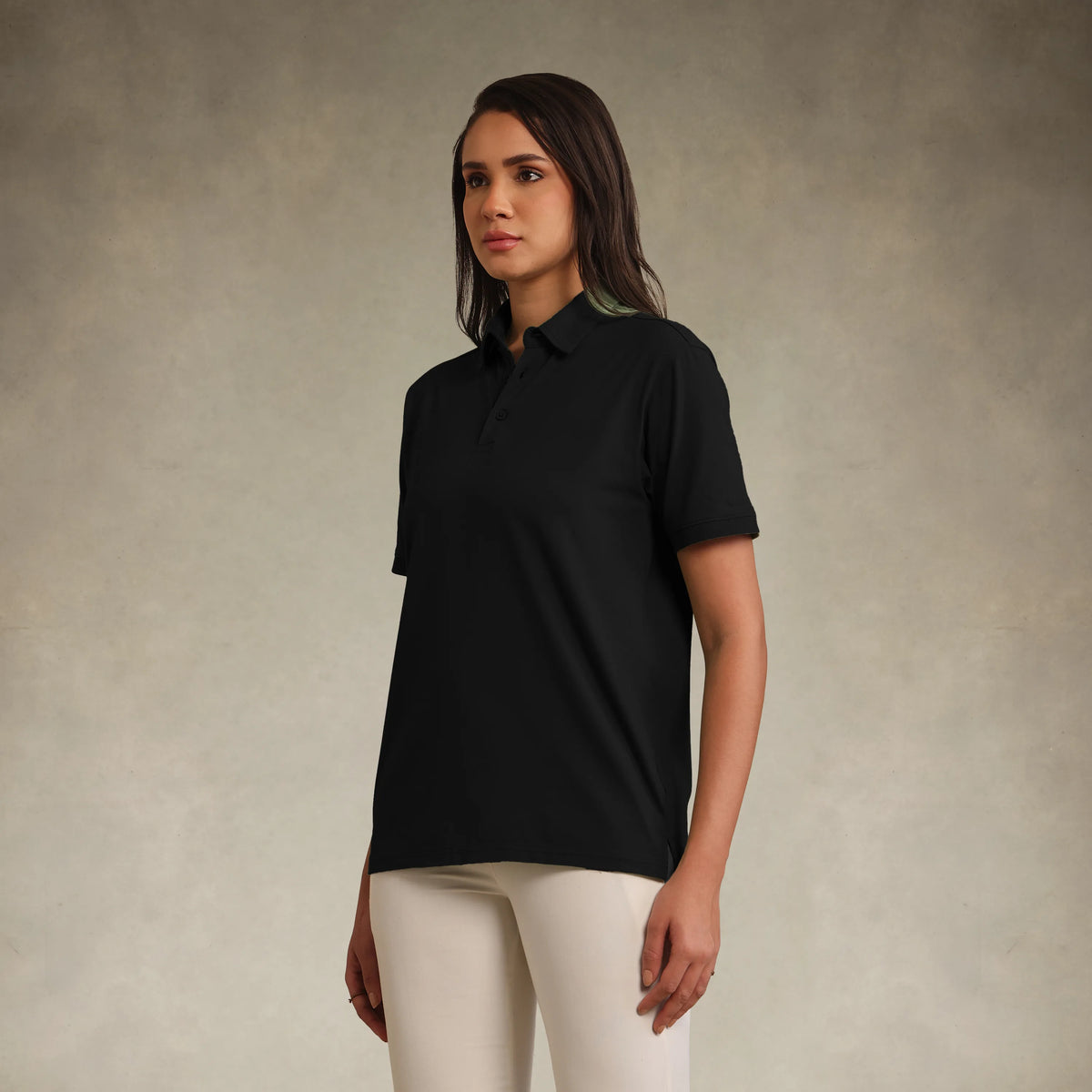 Women's Oversized Polo Shirt