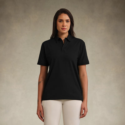 Women's Oversized Polo Shirt