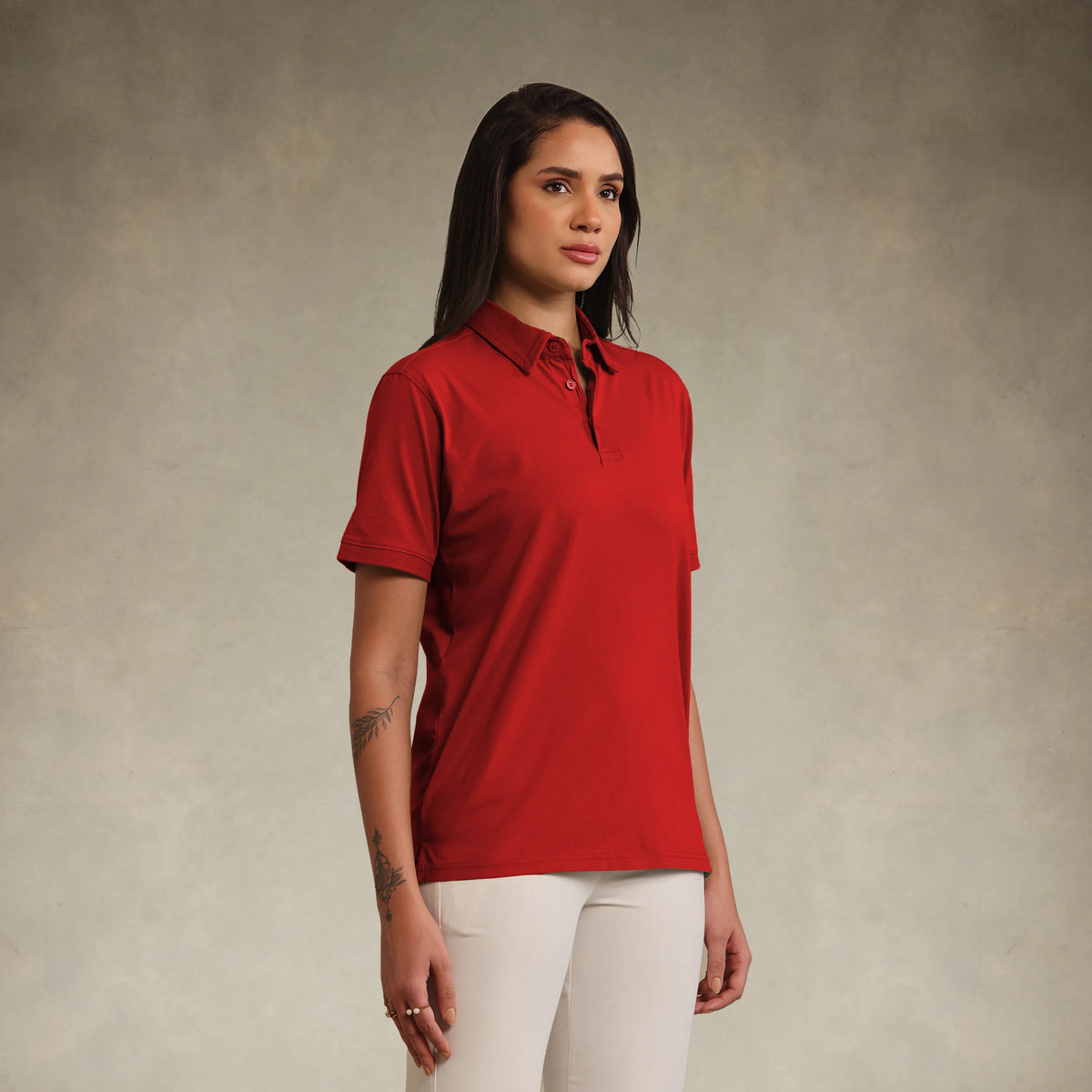 Women's Oversized Polo Shirt