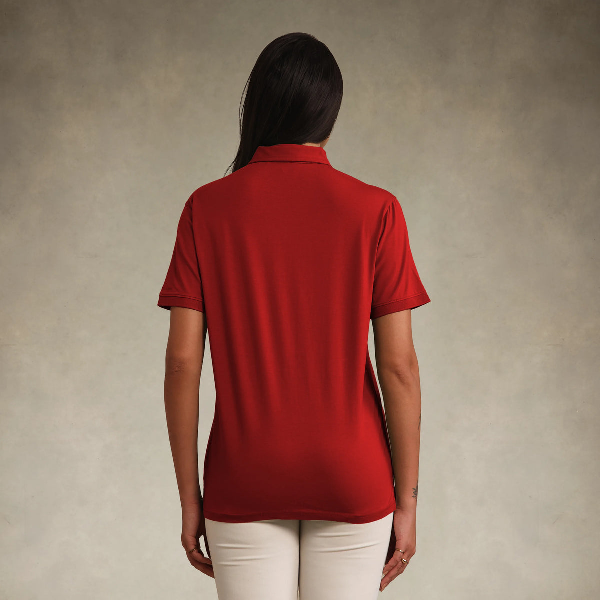 Women's Oversized Polo Shirt