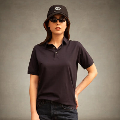Women's Oversized Polo Shirt