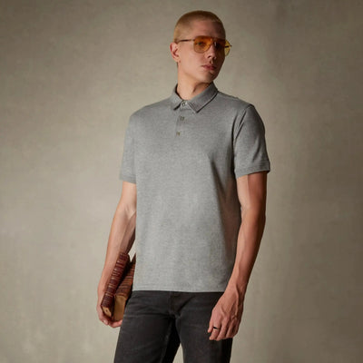 Men's Polo Shirt Members Only® Grey S 
