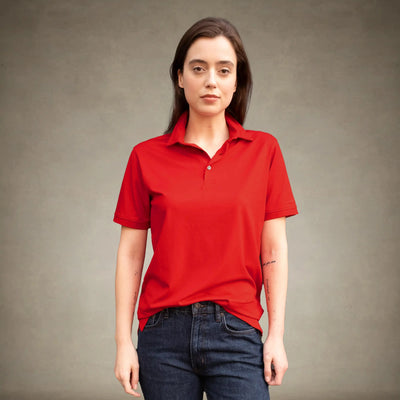 Women's Oversized Polo Shirt