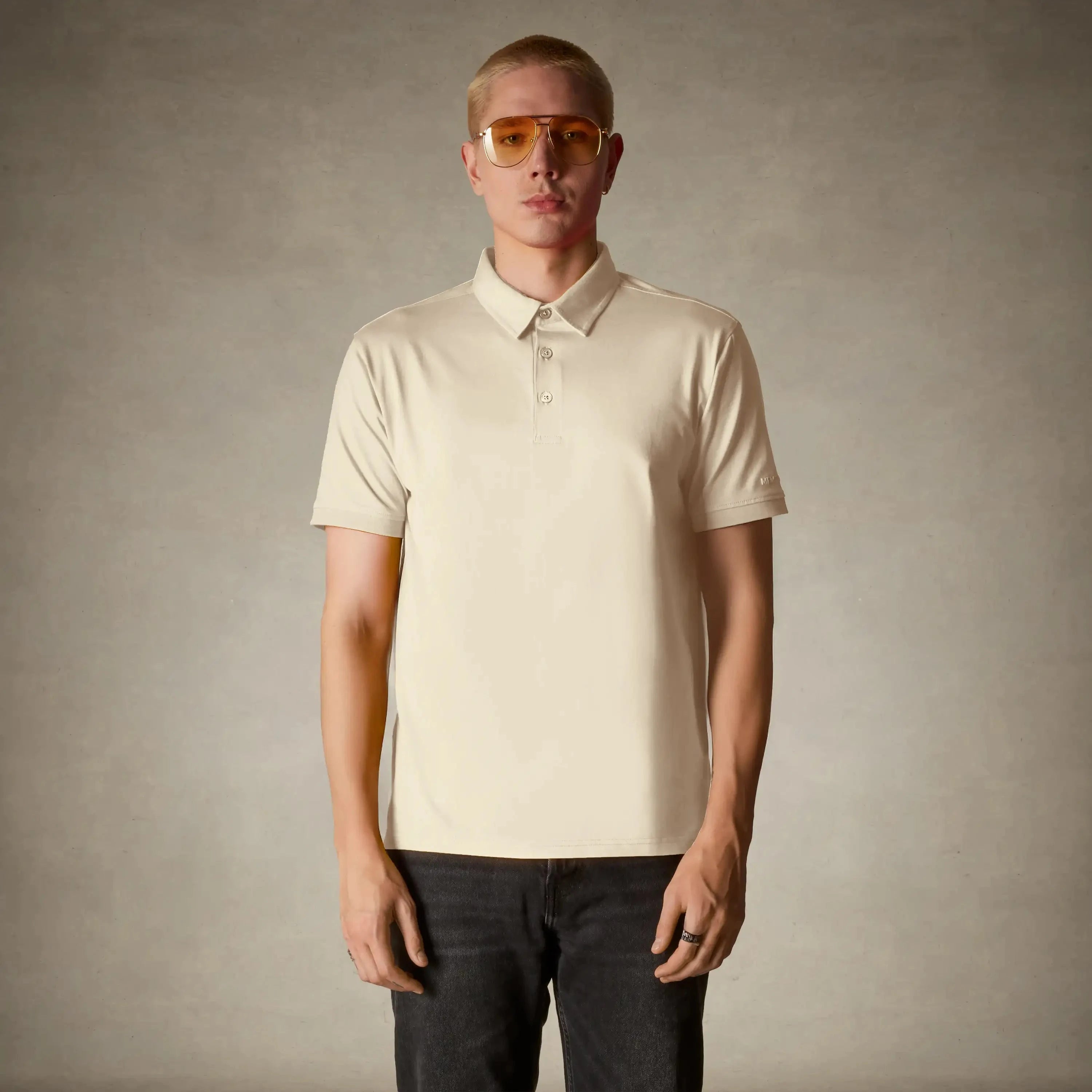 Men's Polo Shirt Members Only® Off-White S 