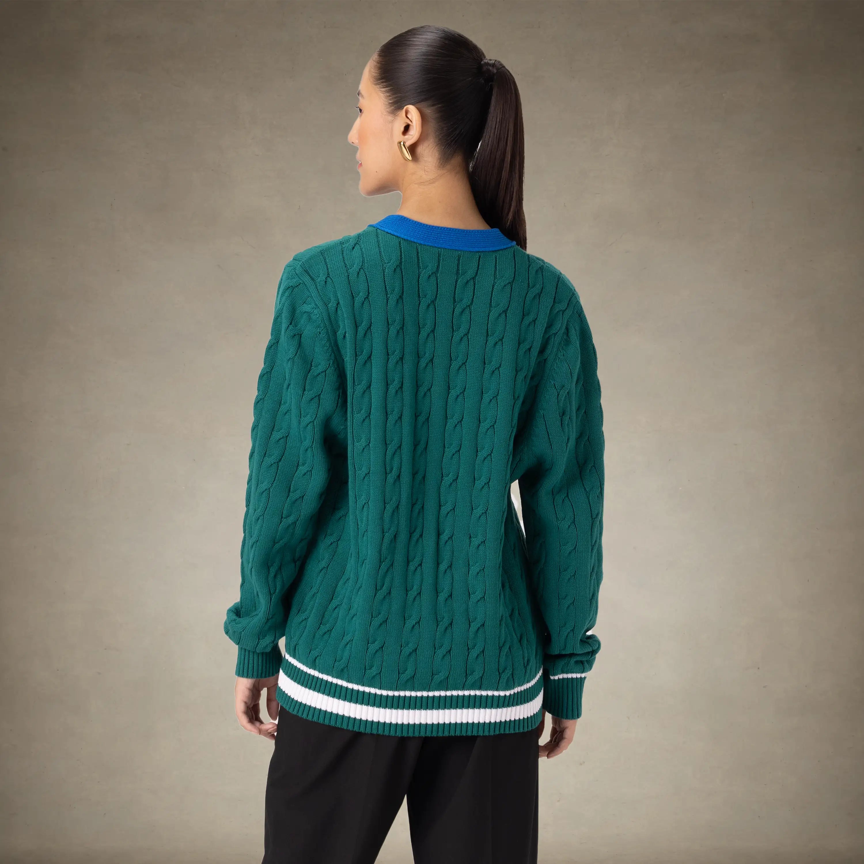 Women's Cable Knit Cardigan