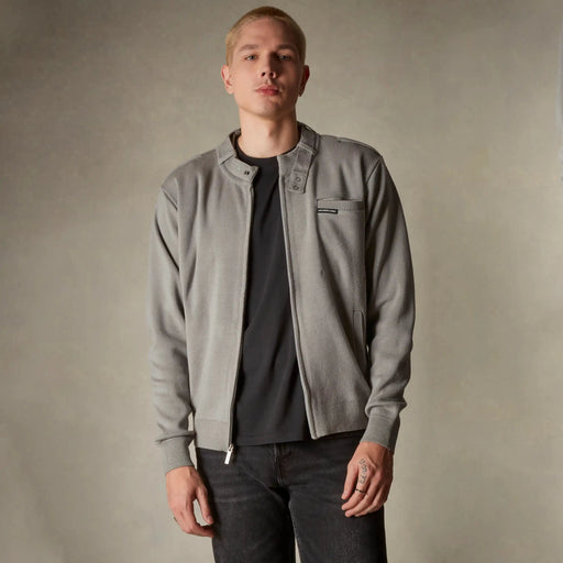 Men's Iconic Racer Sweater Members Only® Grey S 