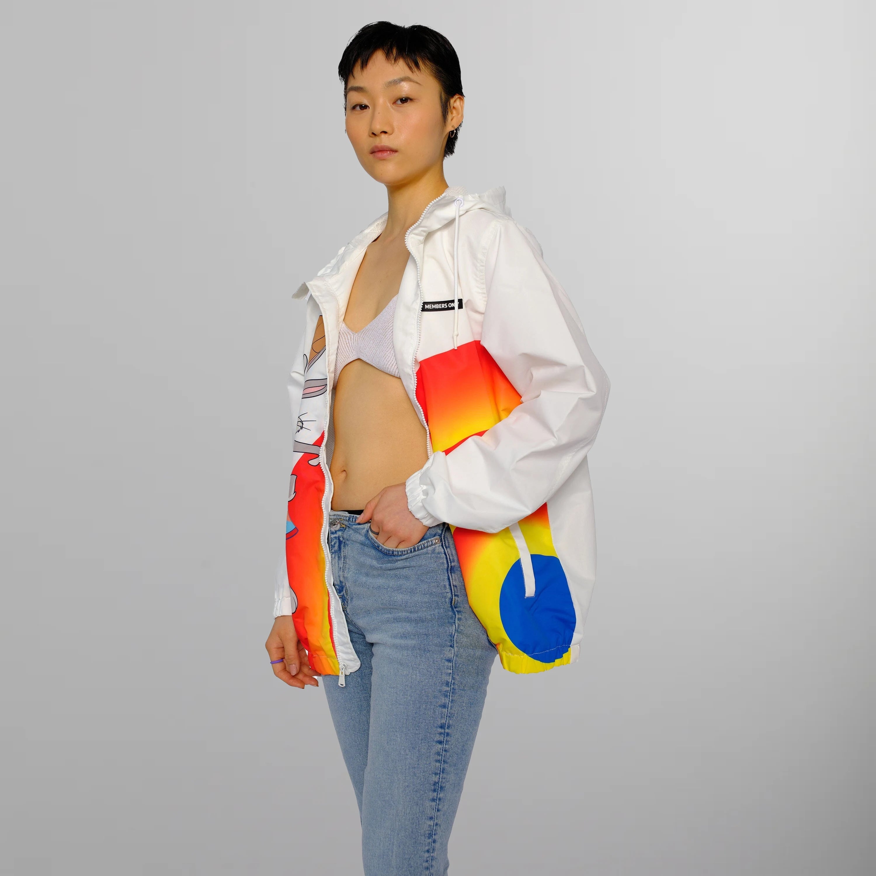 Women's Bugs Oversized Jacket - FINAL SALE Womens Jacket Members Only 