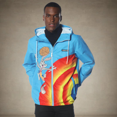 Men's Space Jam New Legacy Team Jacket - FINAL SALE Men's Jackets Members Only JL Blue Small 