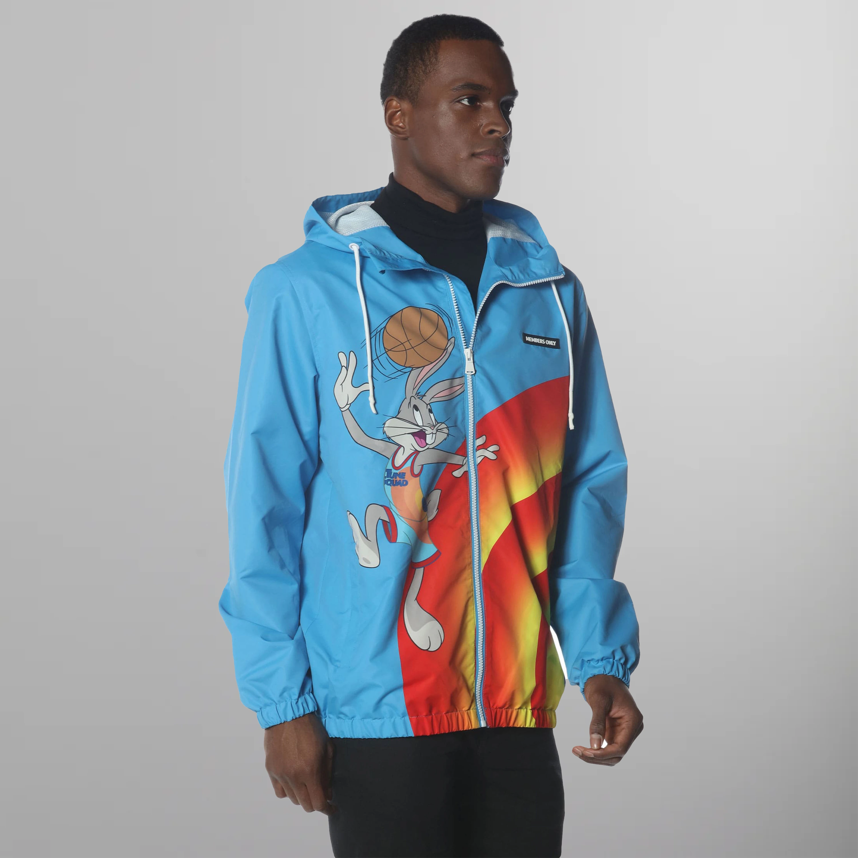 Men's Space Jam New Legacy Team Jacket - FINAL SALE Men's Jackets Members Only | JL Blue