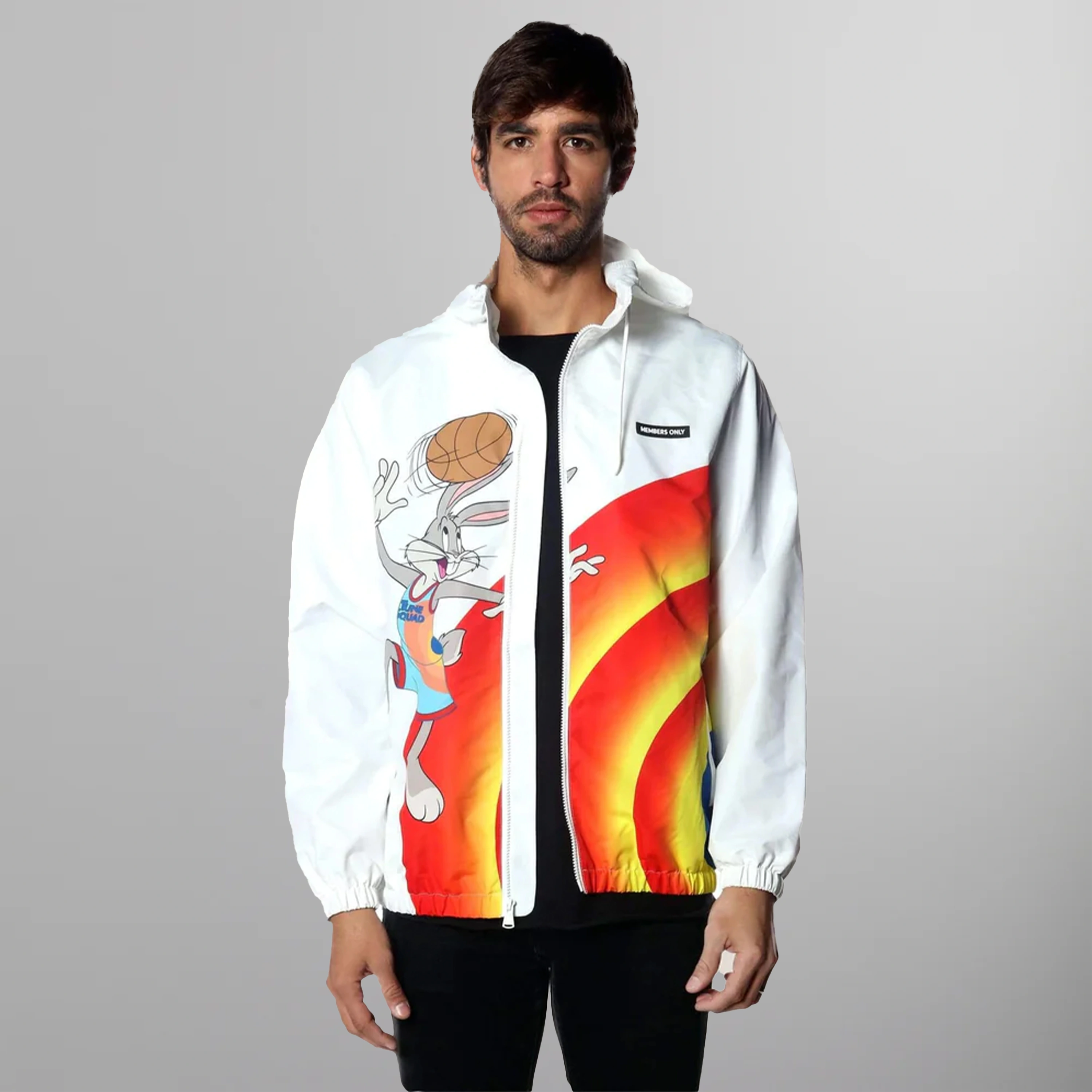 Men's Bugs Jacket - FINAL SALE Men's Jackets Members Only | White 