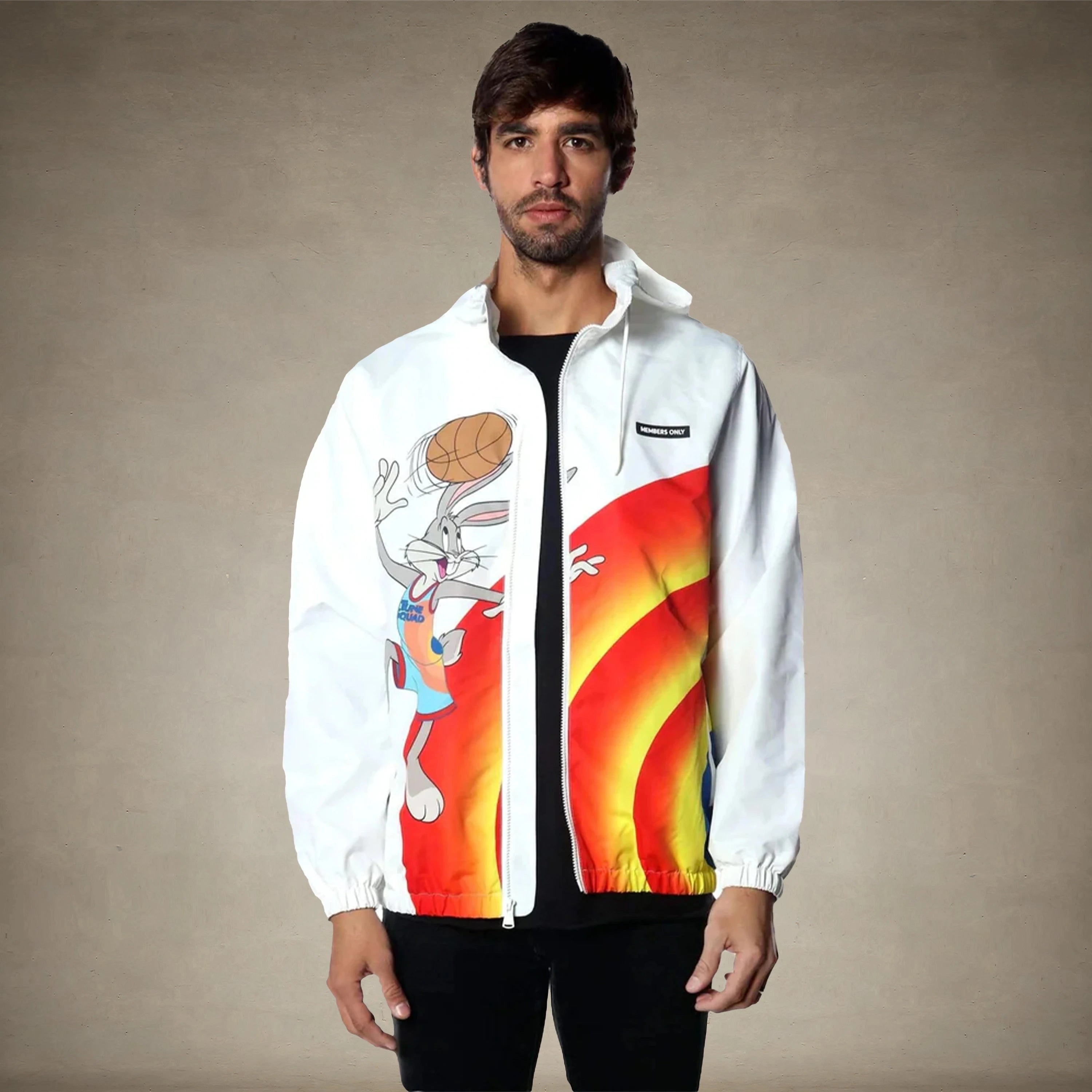 Men's Bugs Jacket - FINAL SALE Men's Jackets Members Only® White Small 