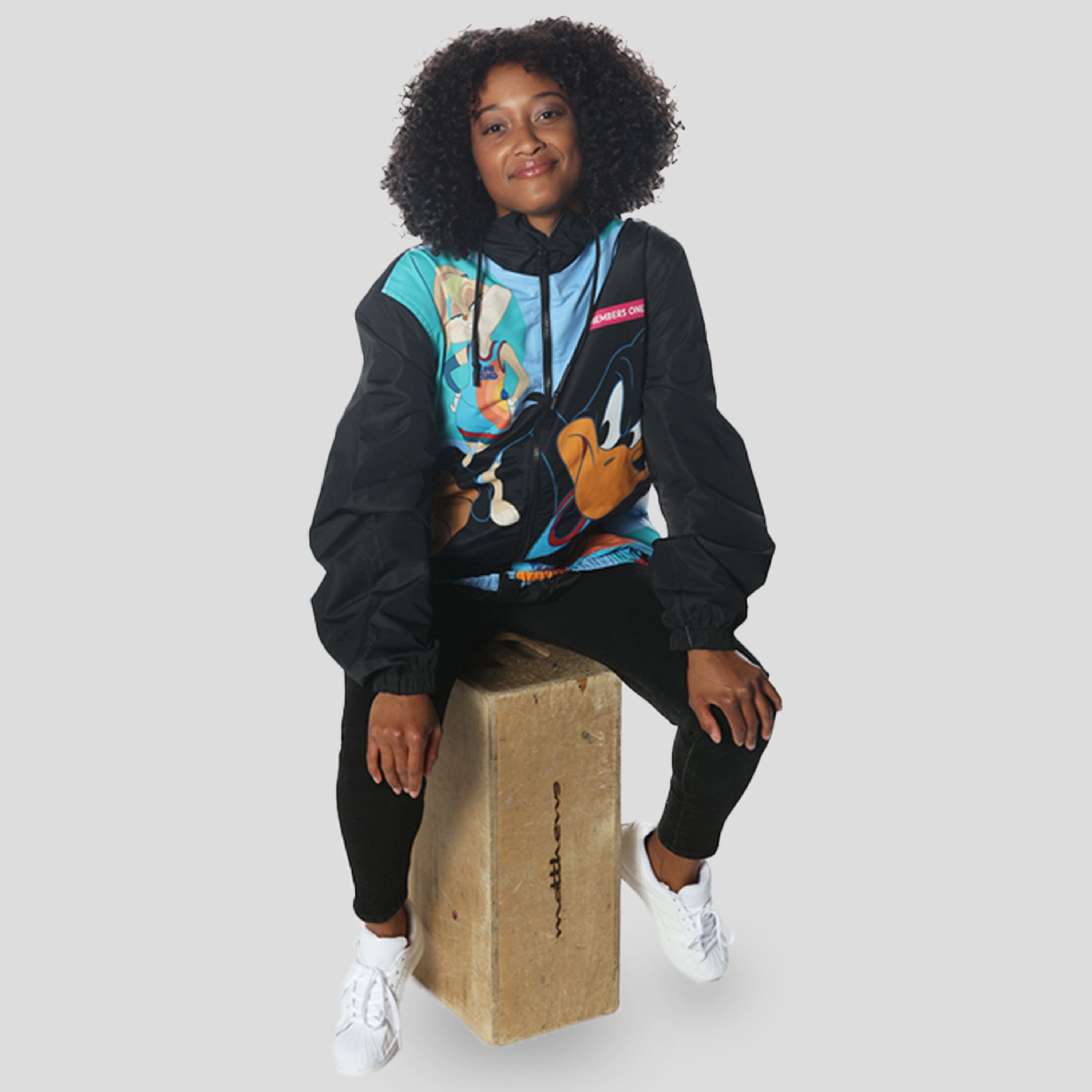 Women's Daffy Squad Oversized Jacket - FINAL SALE Womens Jacket Members Only 