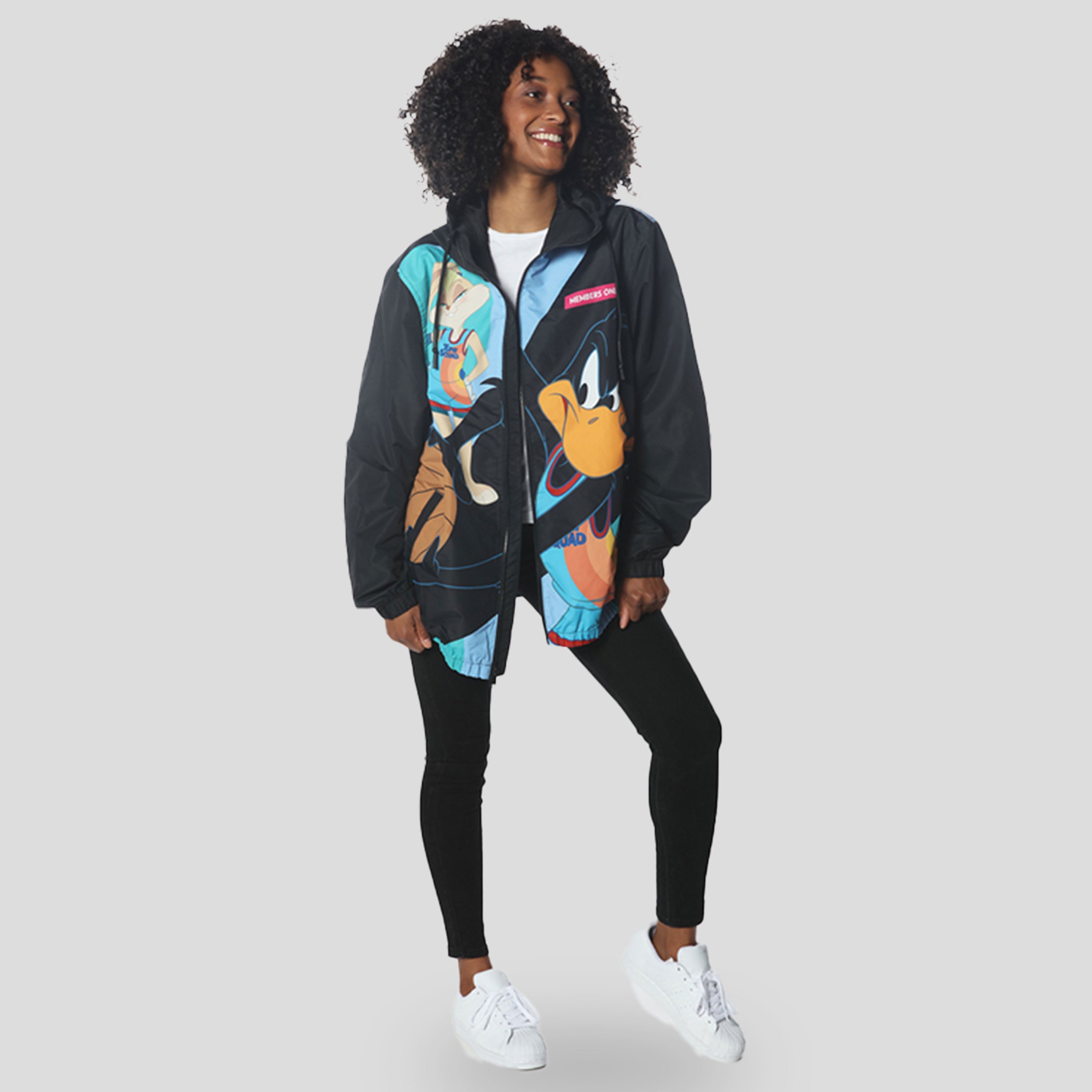 Women's Daffy Squad Oversized Jacket - FINAL SALE Womens Jacket Members Only 