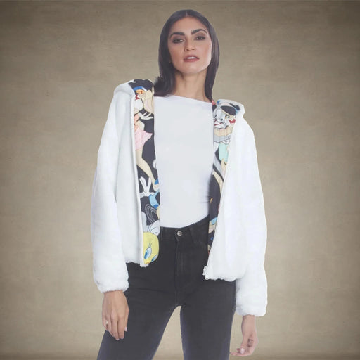 Looney Tunes bomber jacket for women