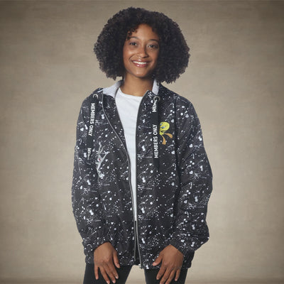 Women's Looney Tunes Full Zip Jacket - FINAL SALE Womens Jacket Members Only 