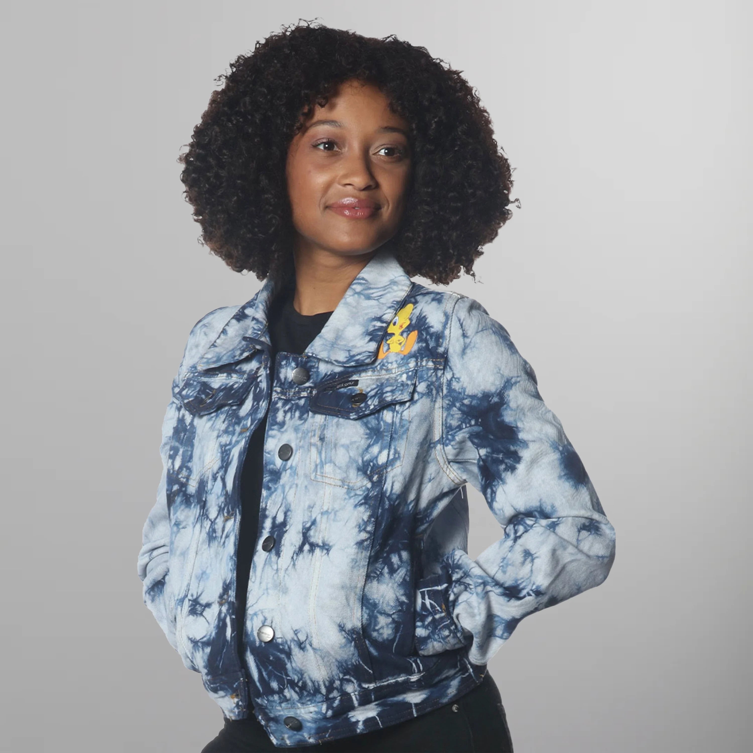 Women's Bull Denim Looney Tunes Trucker Jacket - FINAL SALE Womens Jacket Members Only 