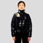 Women's Space Jam High Shine Puffer with Printed Jacket - FINAL SALE Womens Jacket Members Only 