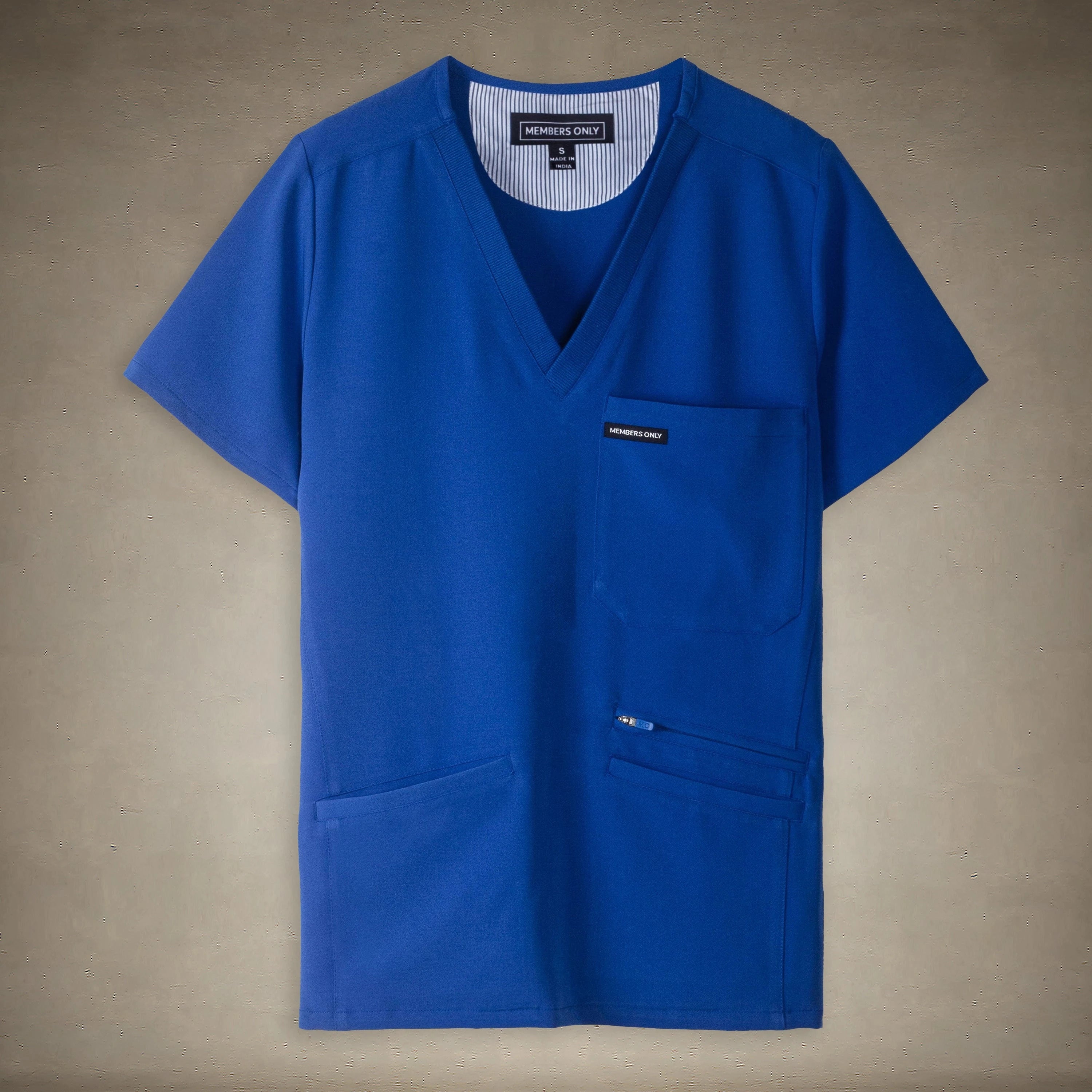 Palermo 4-Pocket Scrub Top Womens Scrub Top Members Only® 