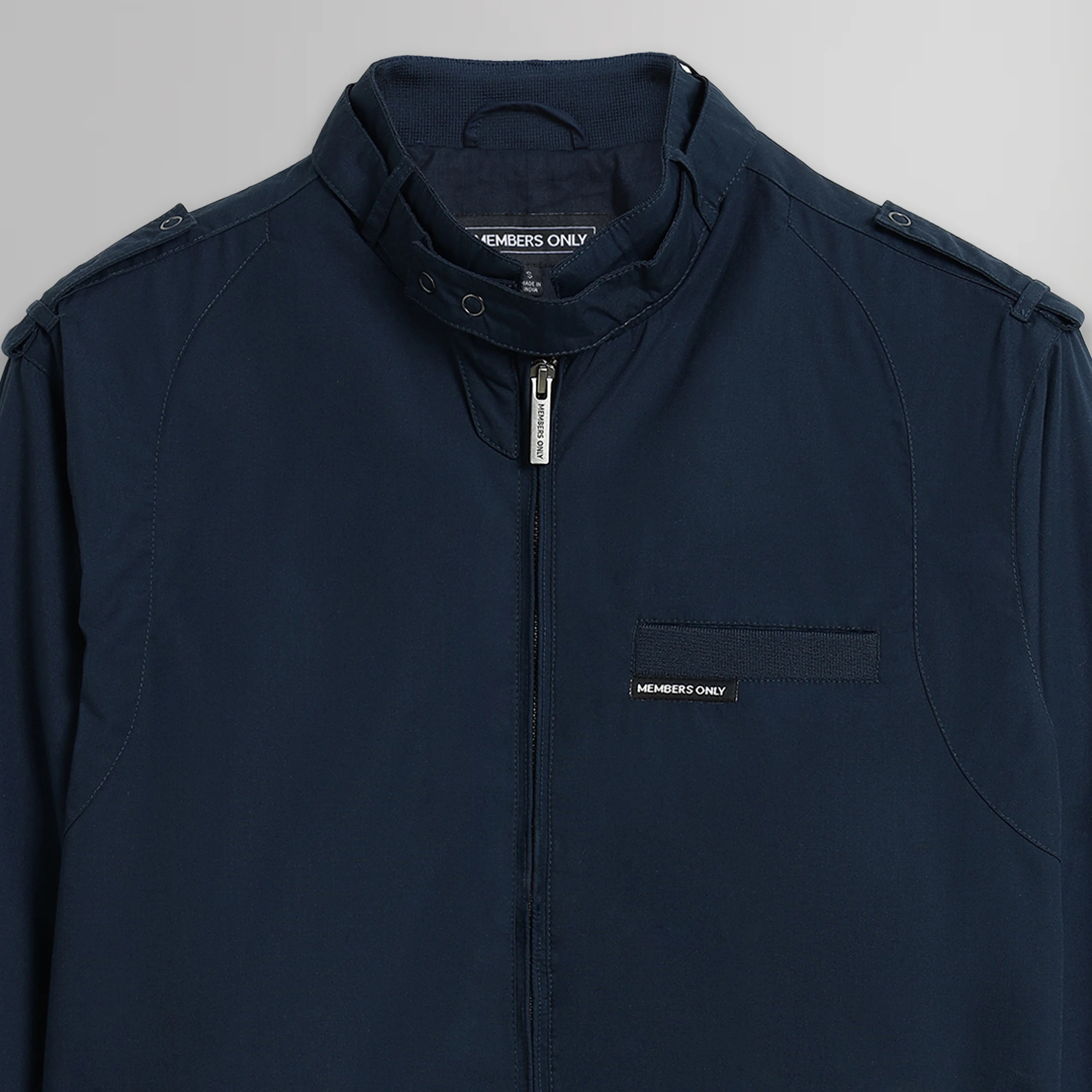 Men's Classic Iconic Racer Jacket Men's Iconic Jacket Members Only 