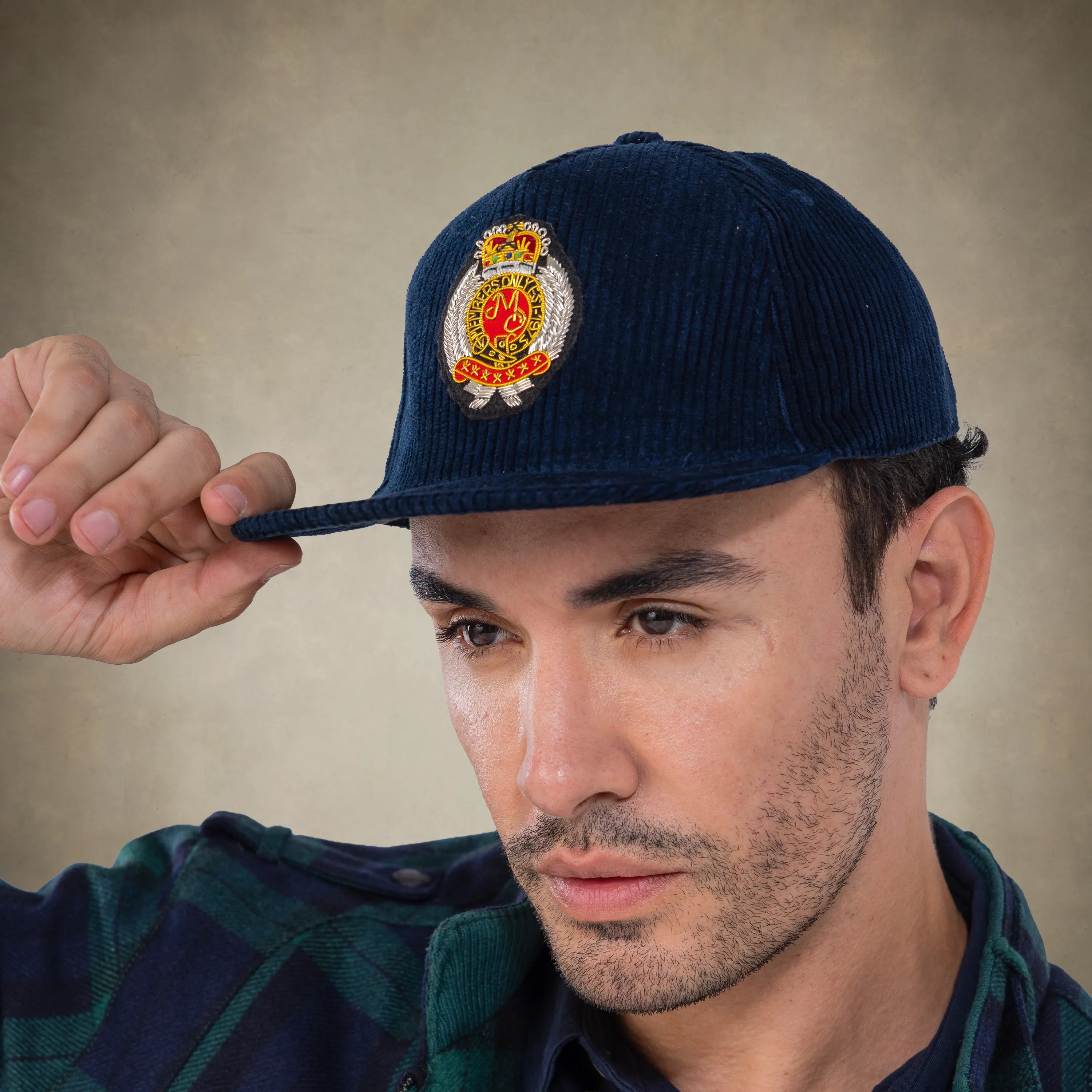 Corduroy Baseball Cap - Members Only Crest